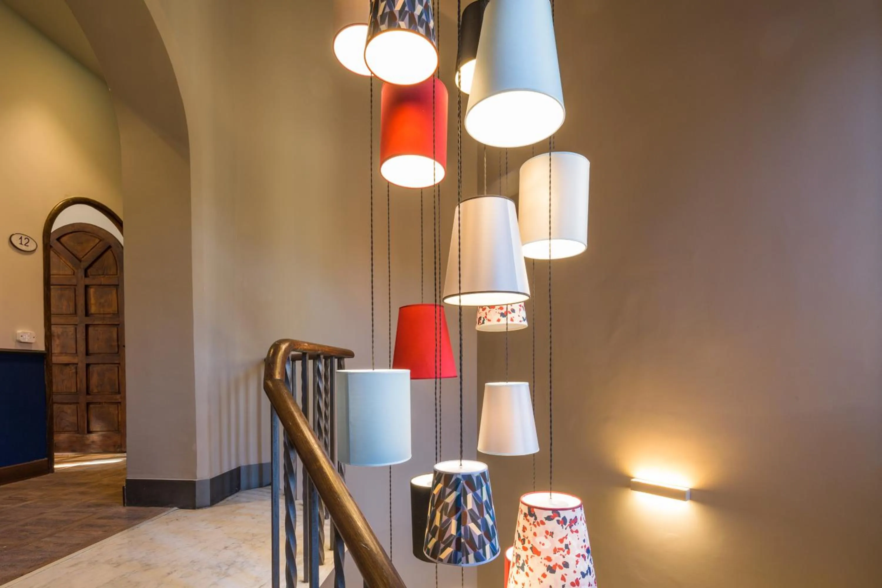 Communal lounge/ TV room in Hotel Villa Alberti Portofino Land