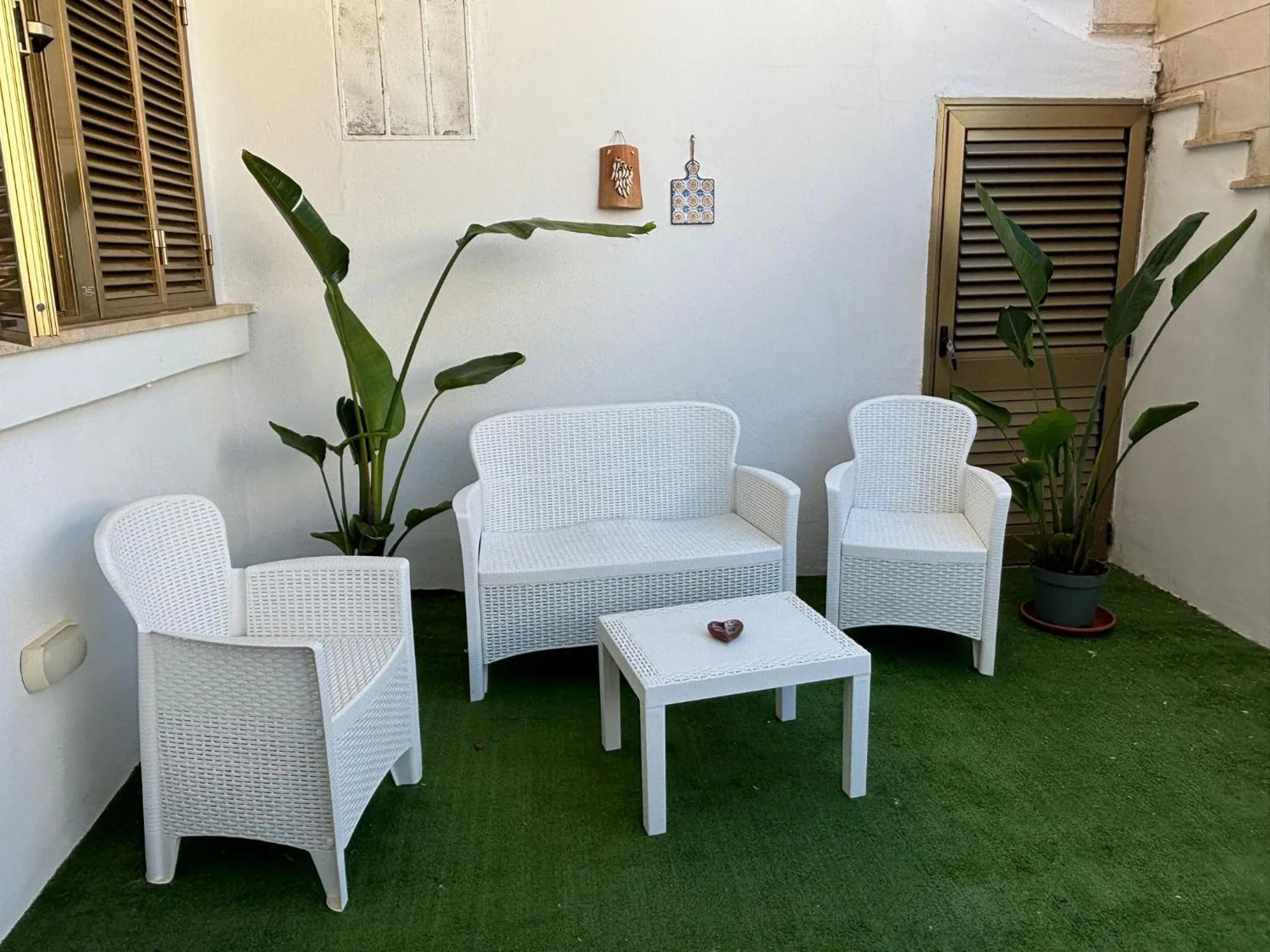 Patio in B&B Casa di Nonna Checca