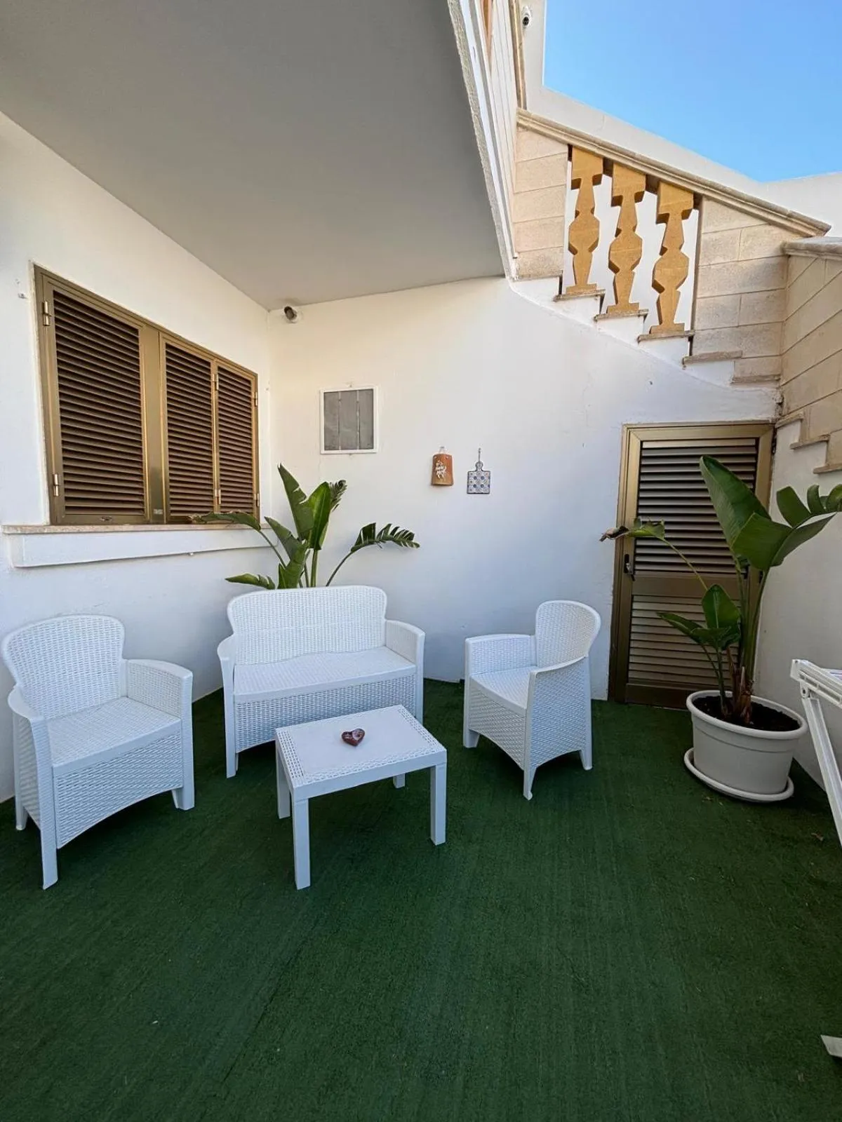 Patio in B&B Casa di Nonna Checca