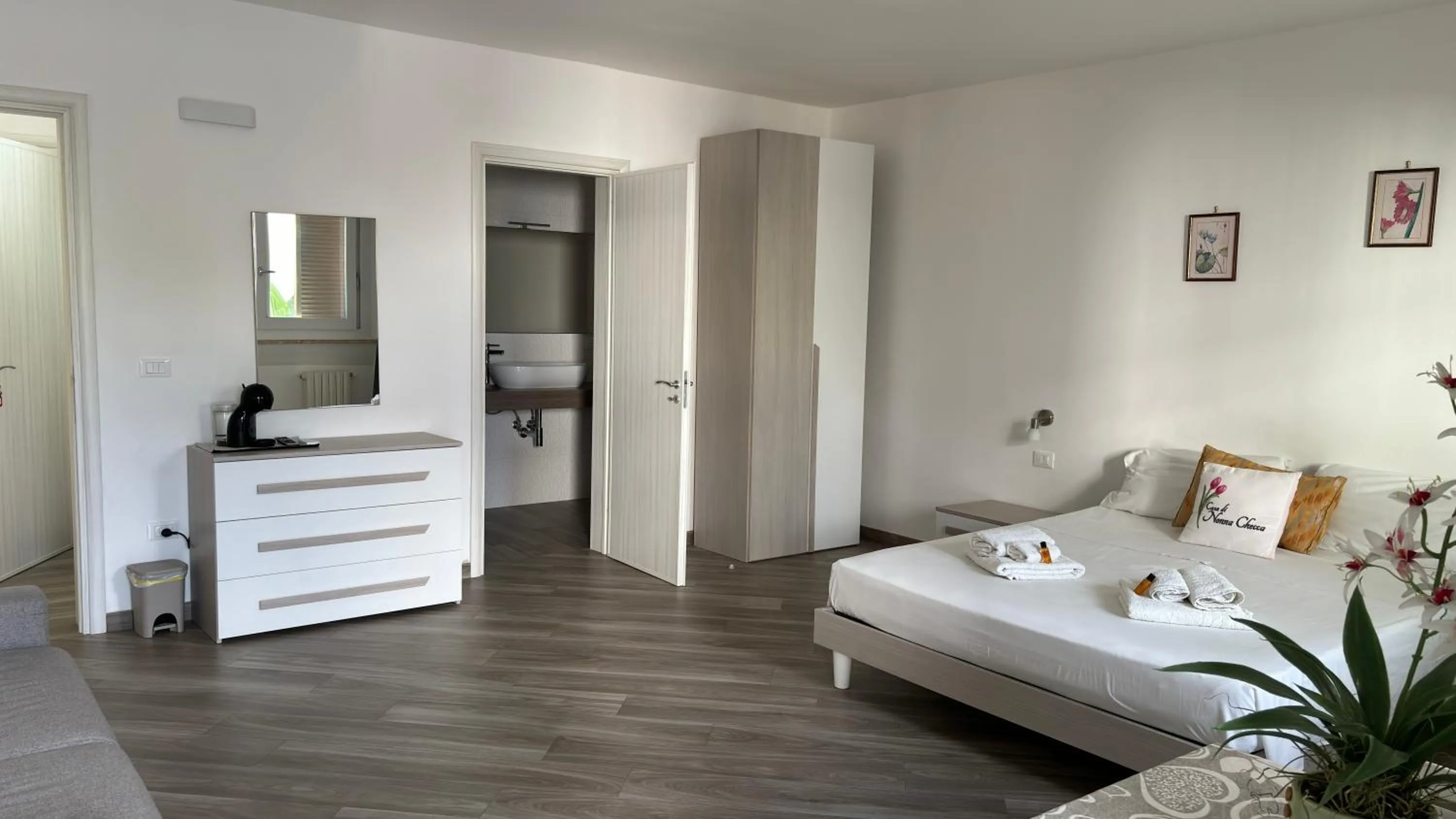 Bed in B&B Casa di Nonna Checca