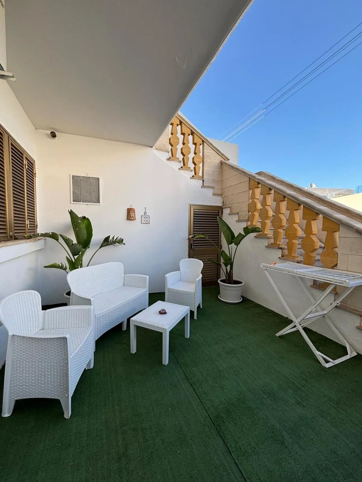 Patio in B&B Casa di Nonna Checca