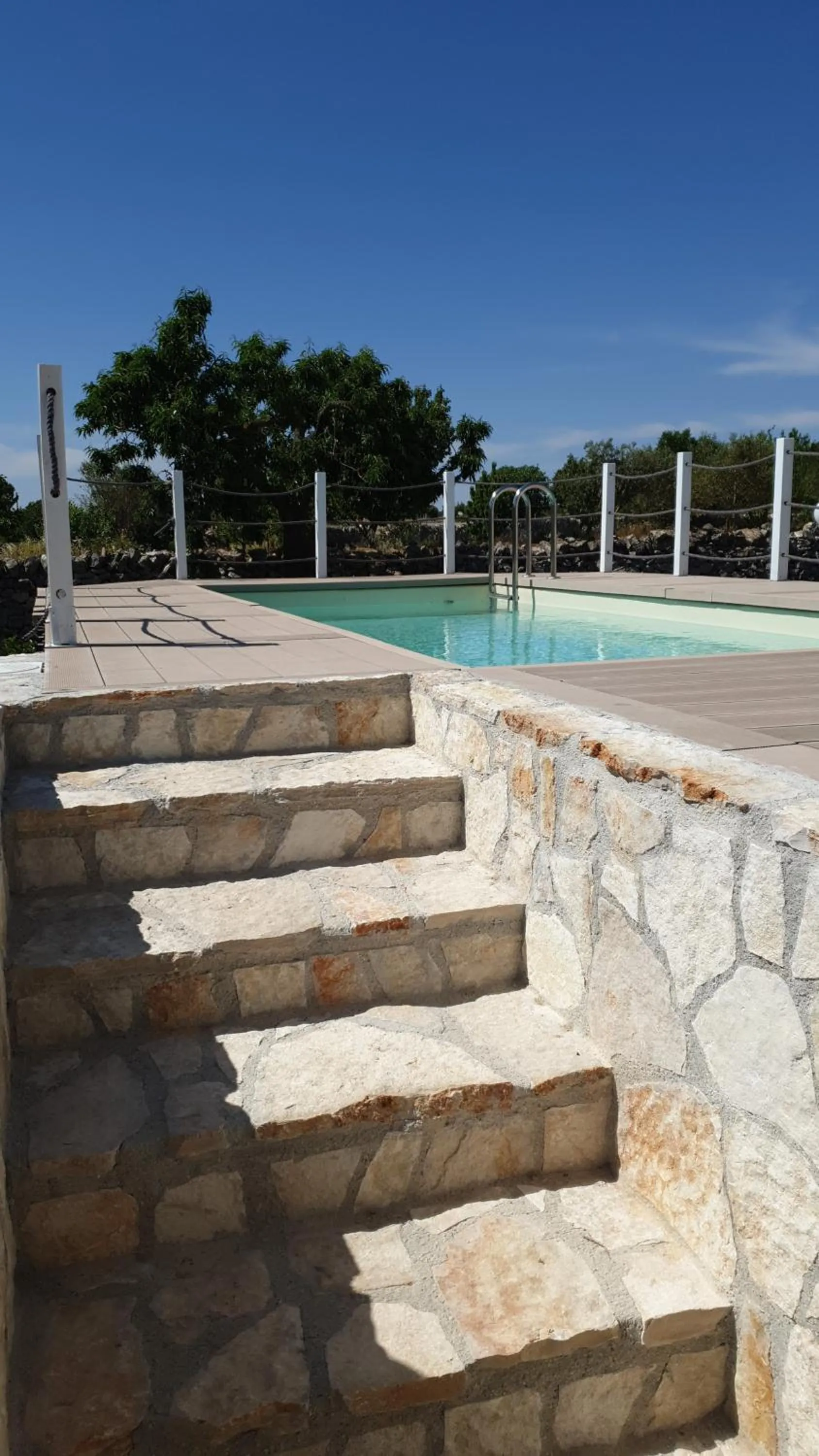 Swimming pool in Tenuta Tinelli Sonia