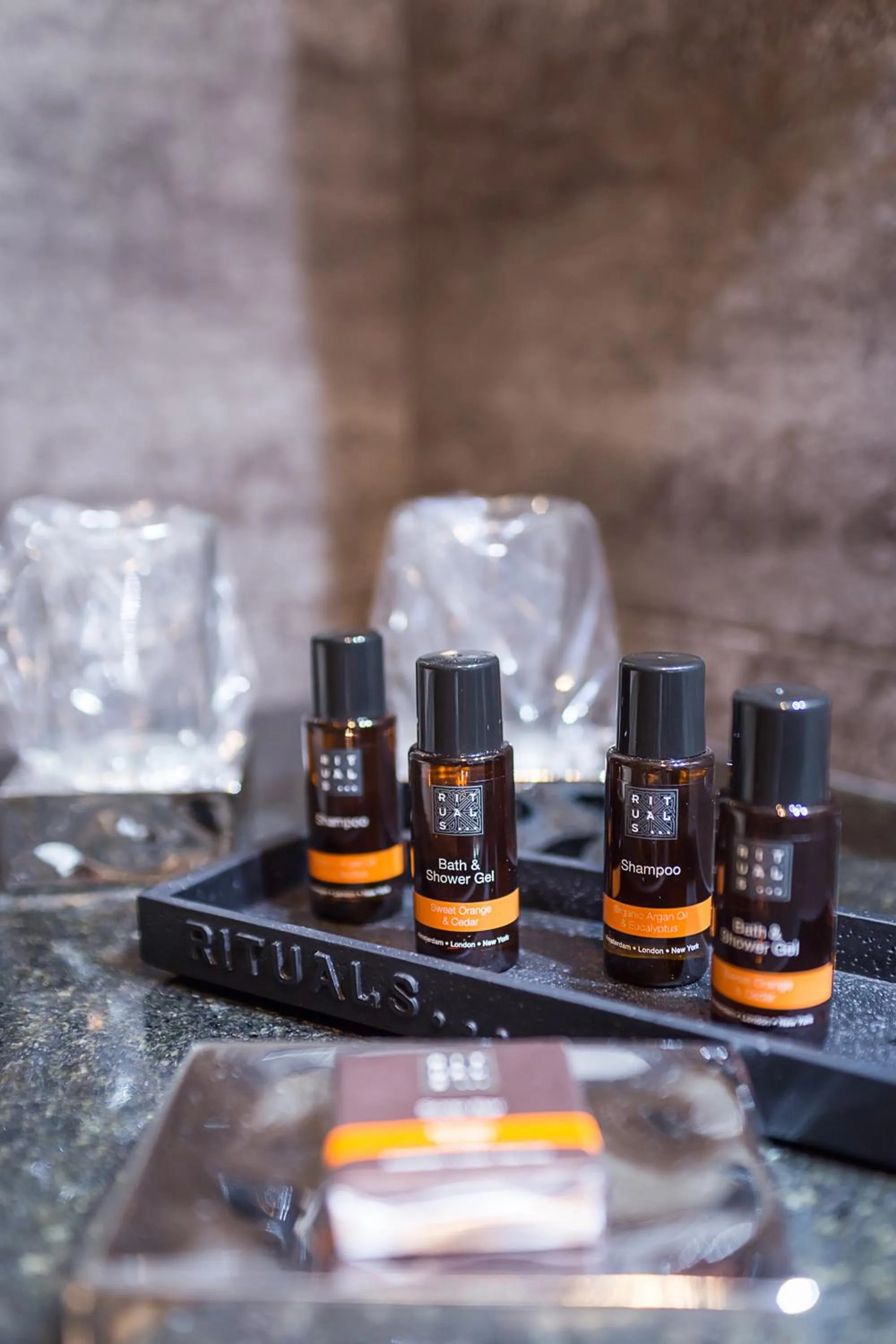 Decorative detail in Log In Rooms