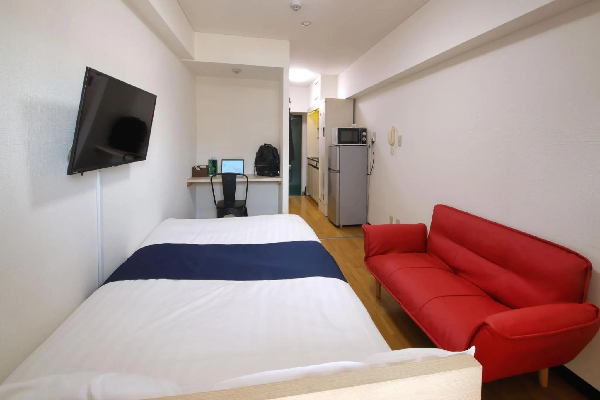 Bed in HOTEL Nishikawaguchi Weekly - Vacation STAY 43454v