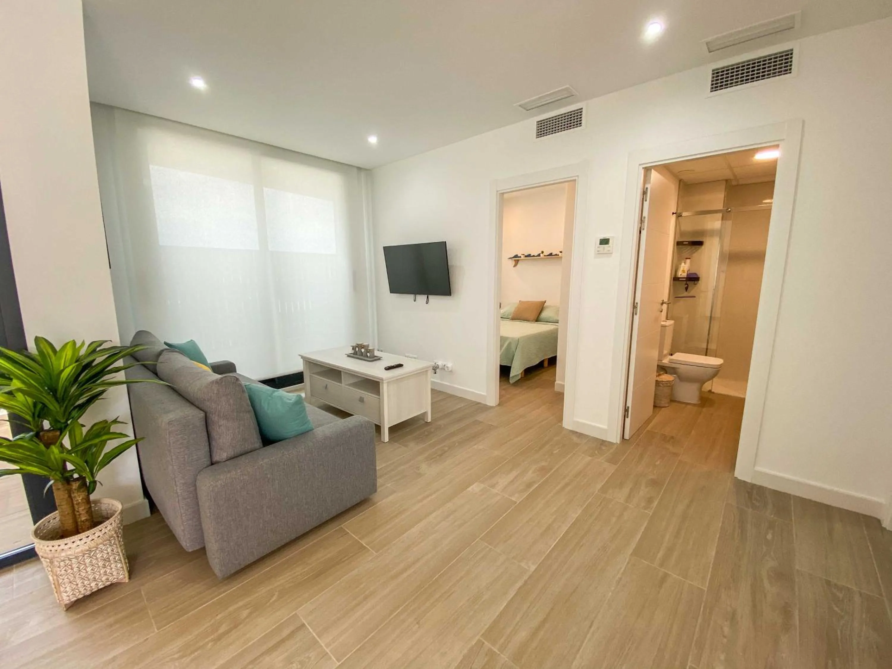 TV and multimedia in Tarifa Cozy House - Private Pool - Wifi - Modern
