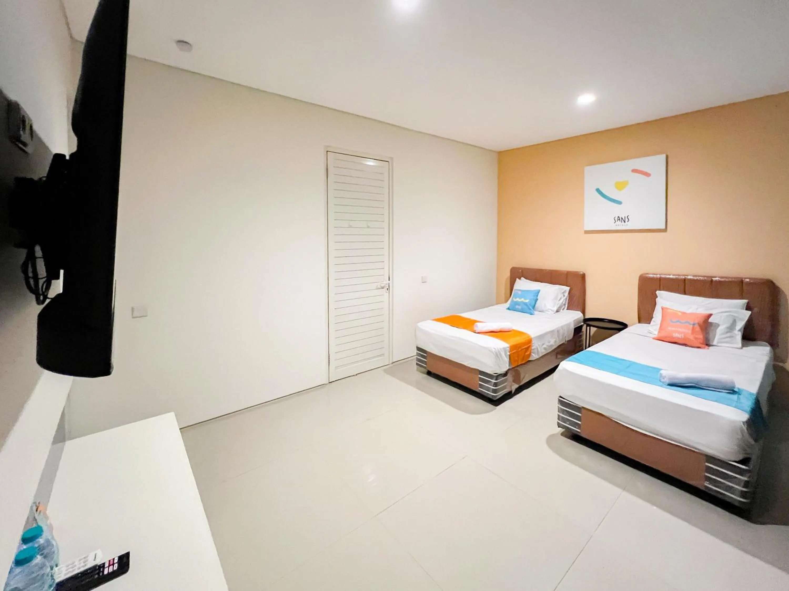 Bedroom, Bed in Sans Stay Bukit Palma Citraland