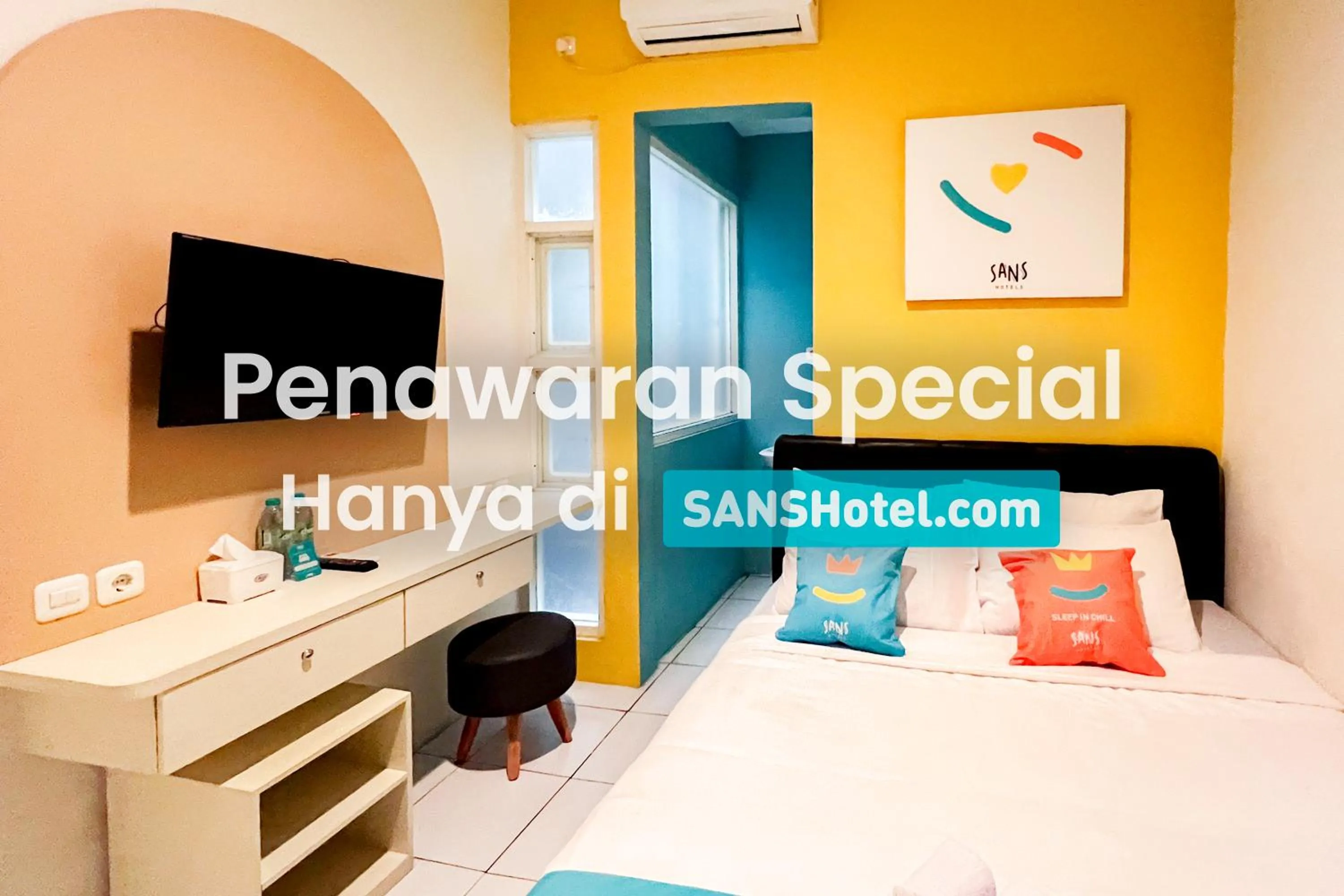 Bedroom, Bed in Sans Stay Bukit Palma Citraland