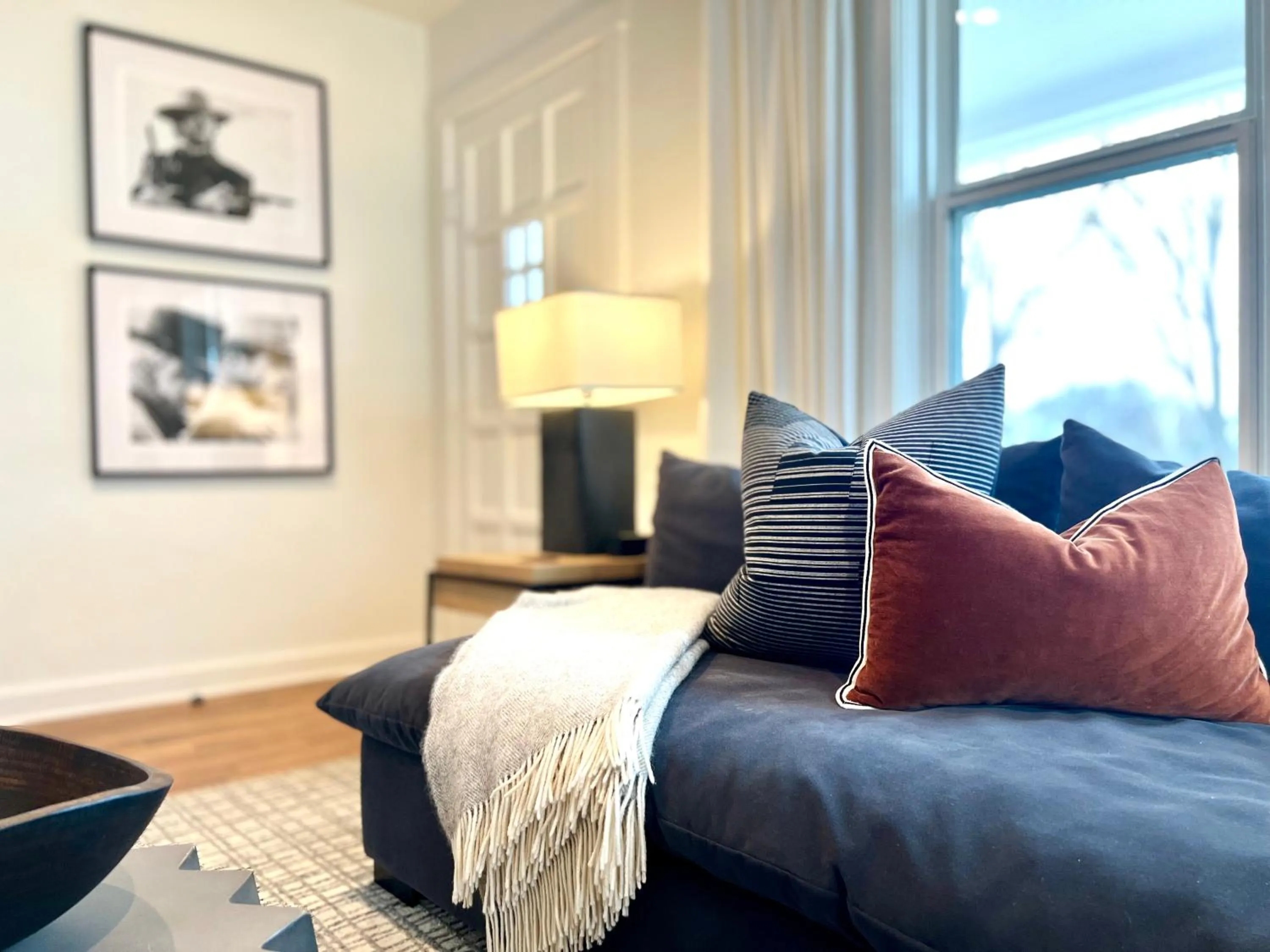 Bed in The Burbank House