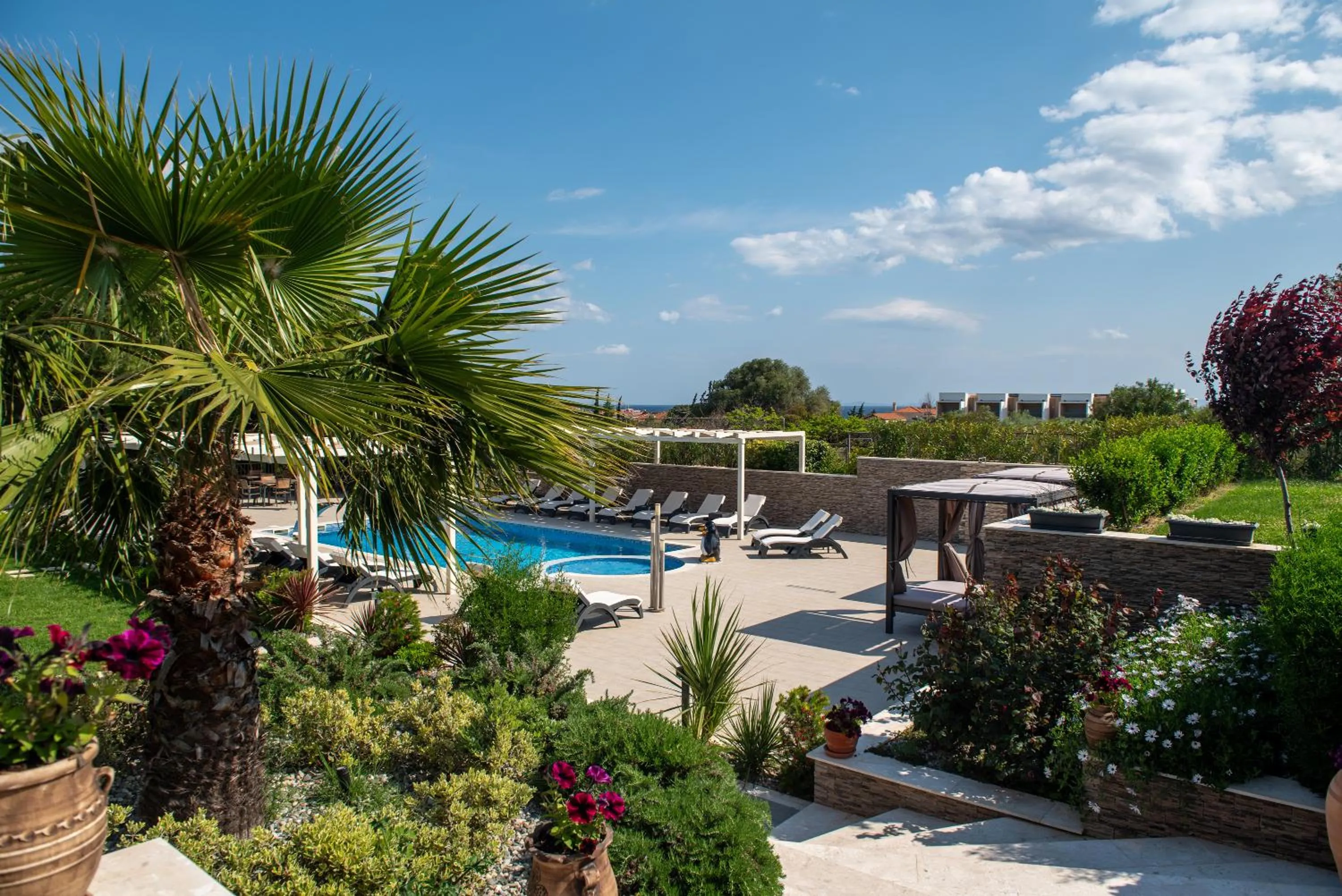 Garden in Villa Sara
