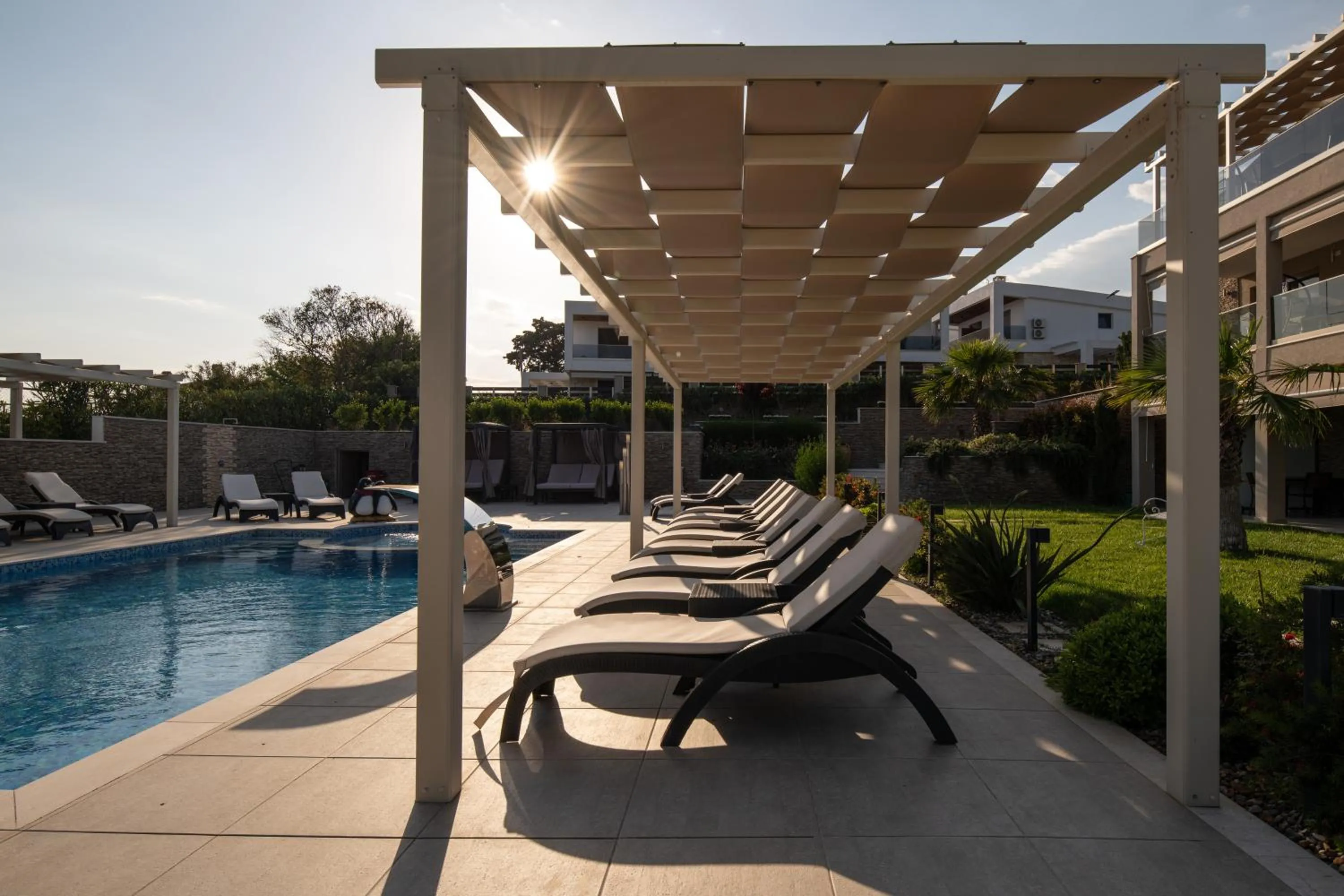 Swimming pool in Villa Sara