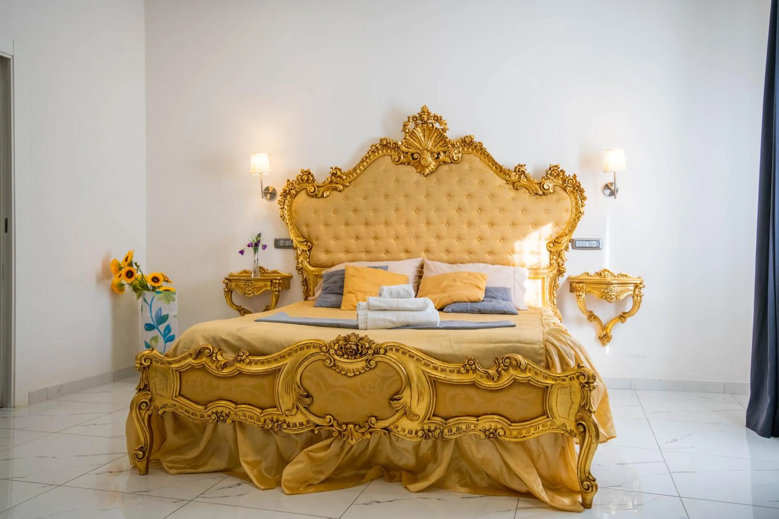 Bed in Le Suite Della Principessa