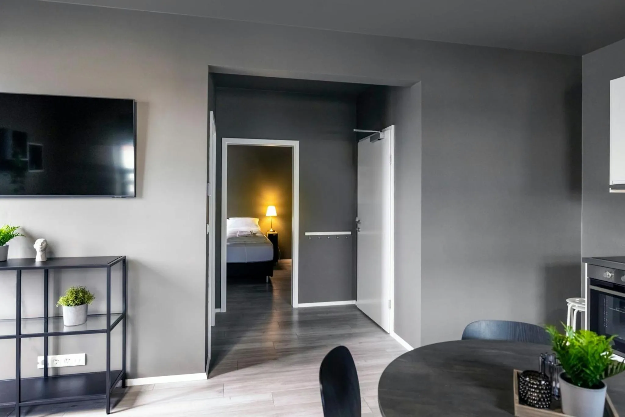 Living room, Bed in The New Post Office