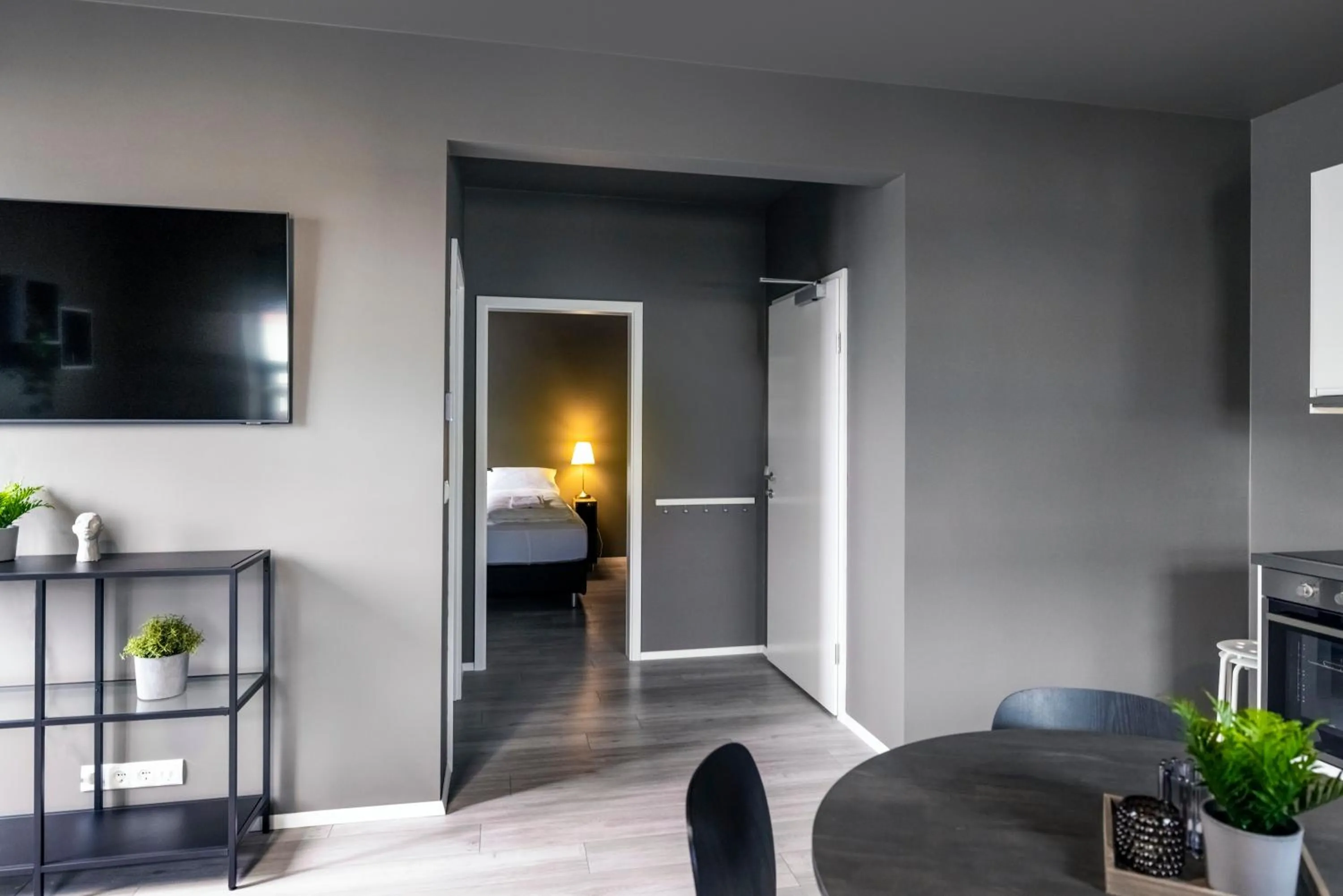 Living room, Bed in The New Post Office