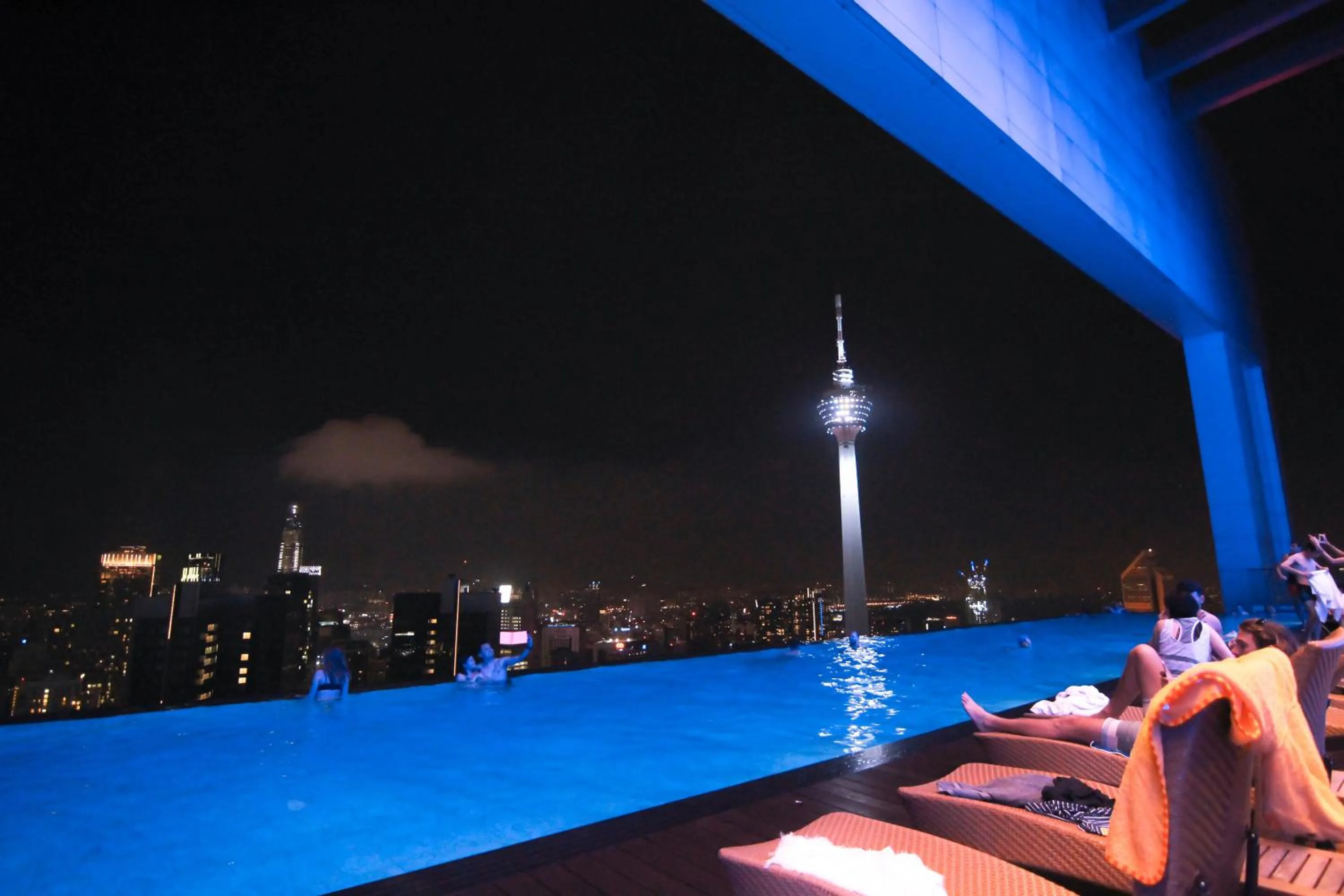 Swimming pool in Dolphin Platinum KLCC Kuala Lumpur