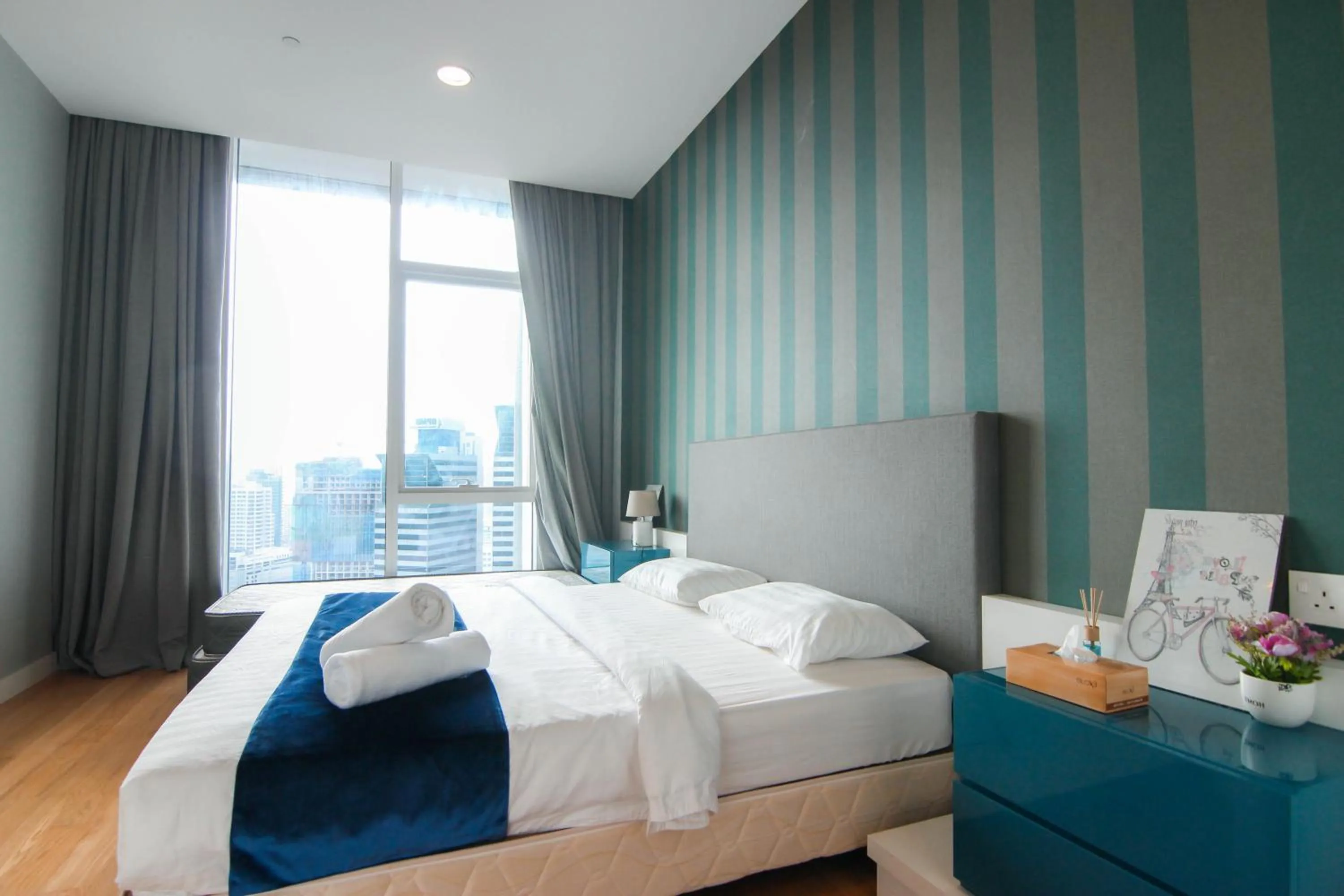 Bedroom in Dolphin Platinum KLCC Kuala Lumpur