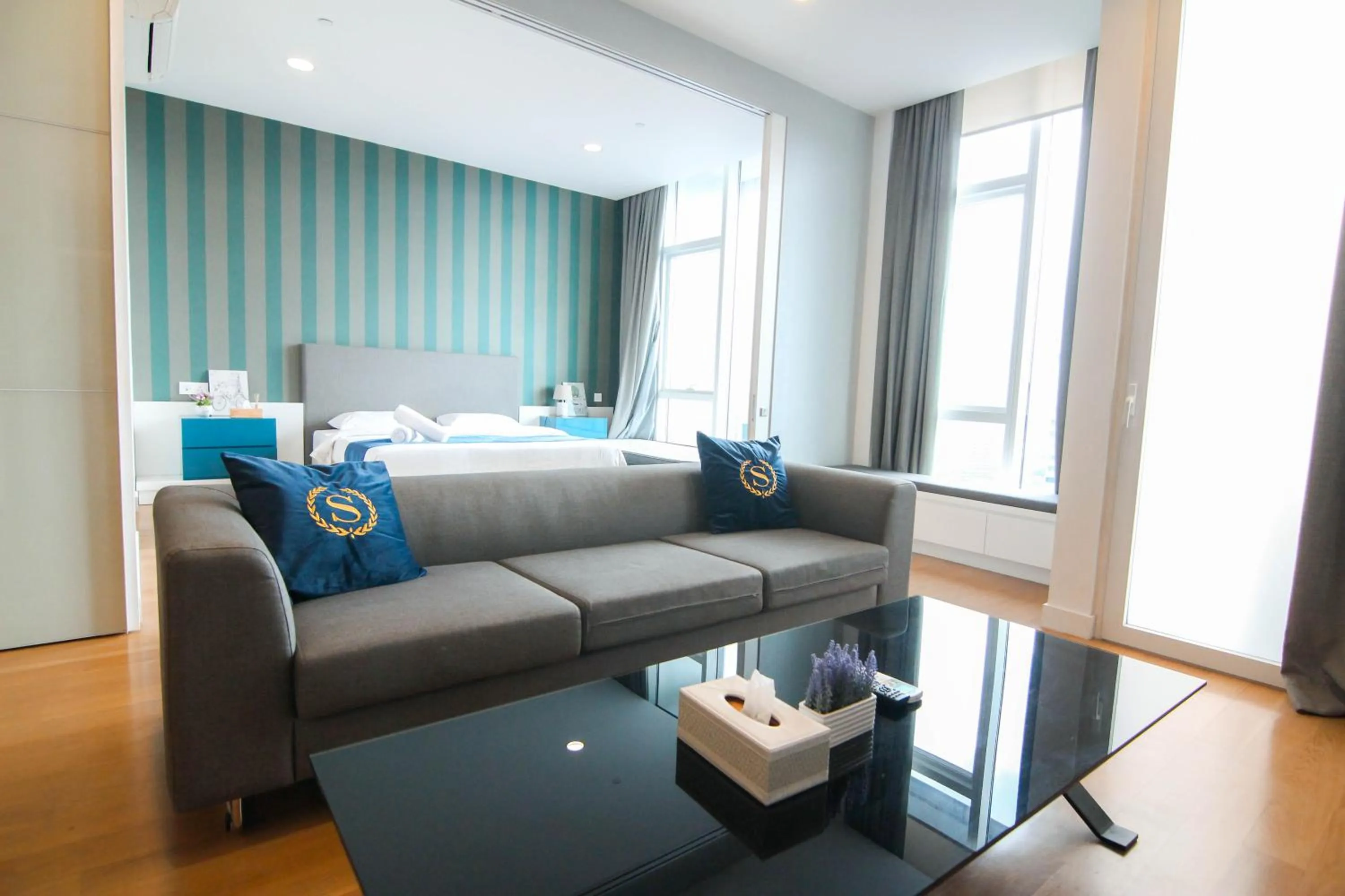 Living room in Dolphin Platinum KLCC Kuala Lumpur