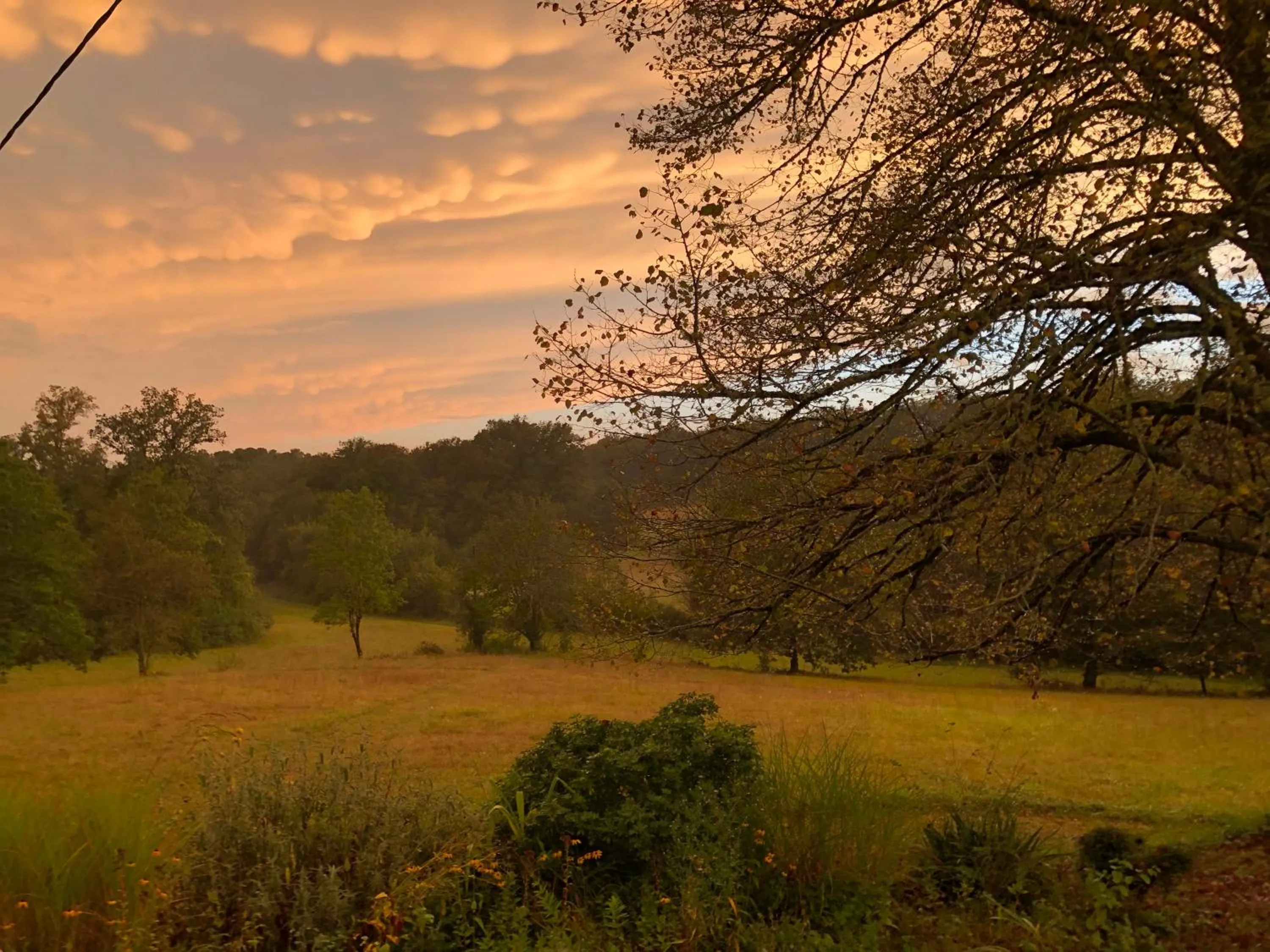 Sunset in MaBelle rêve B&B