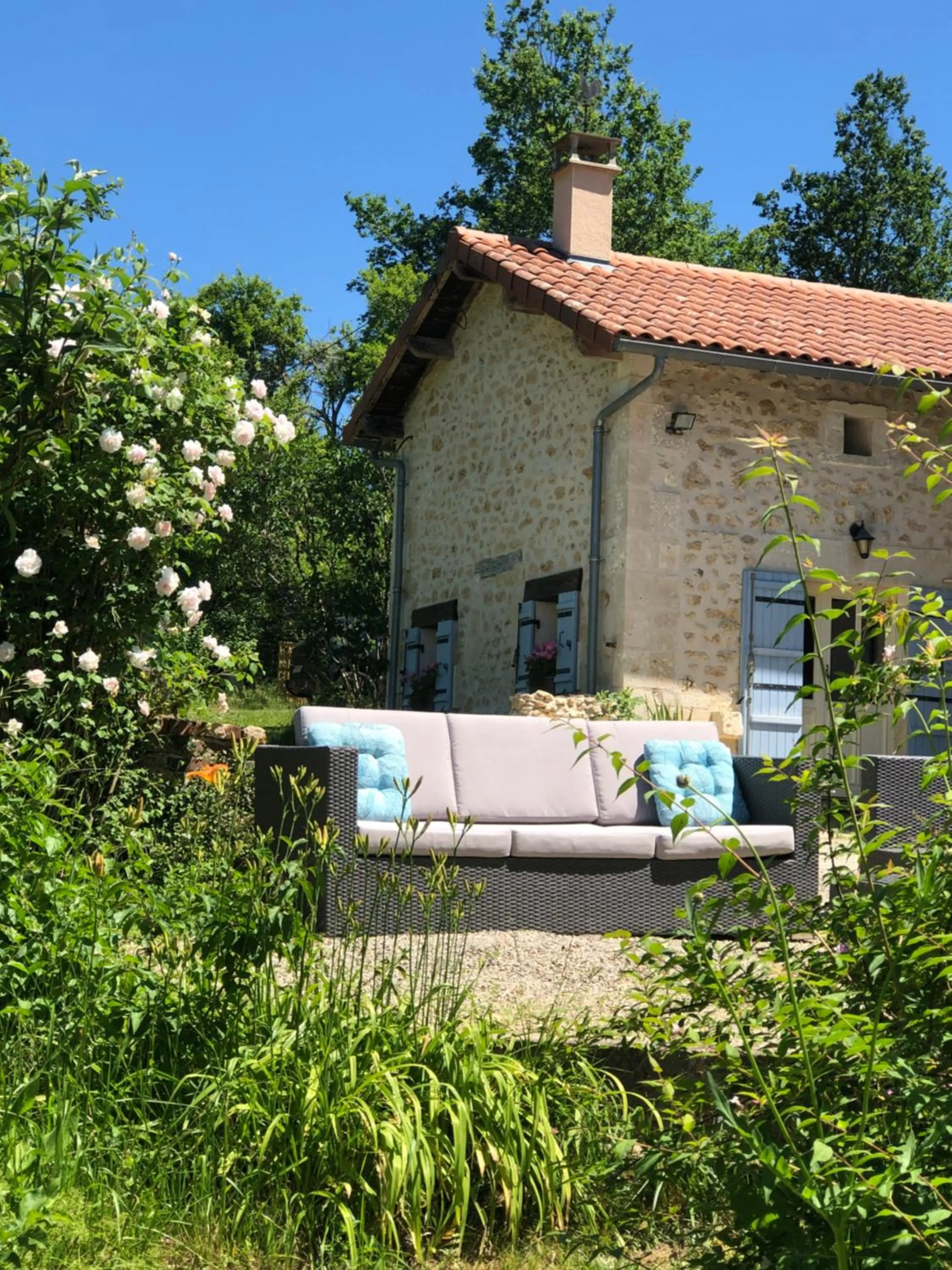 Garden in MaBelle rêve B&B