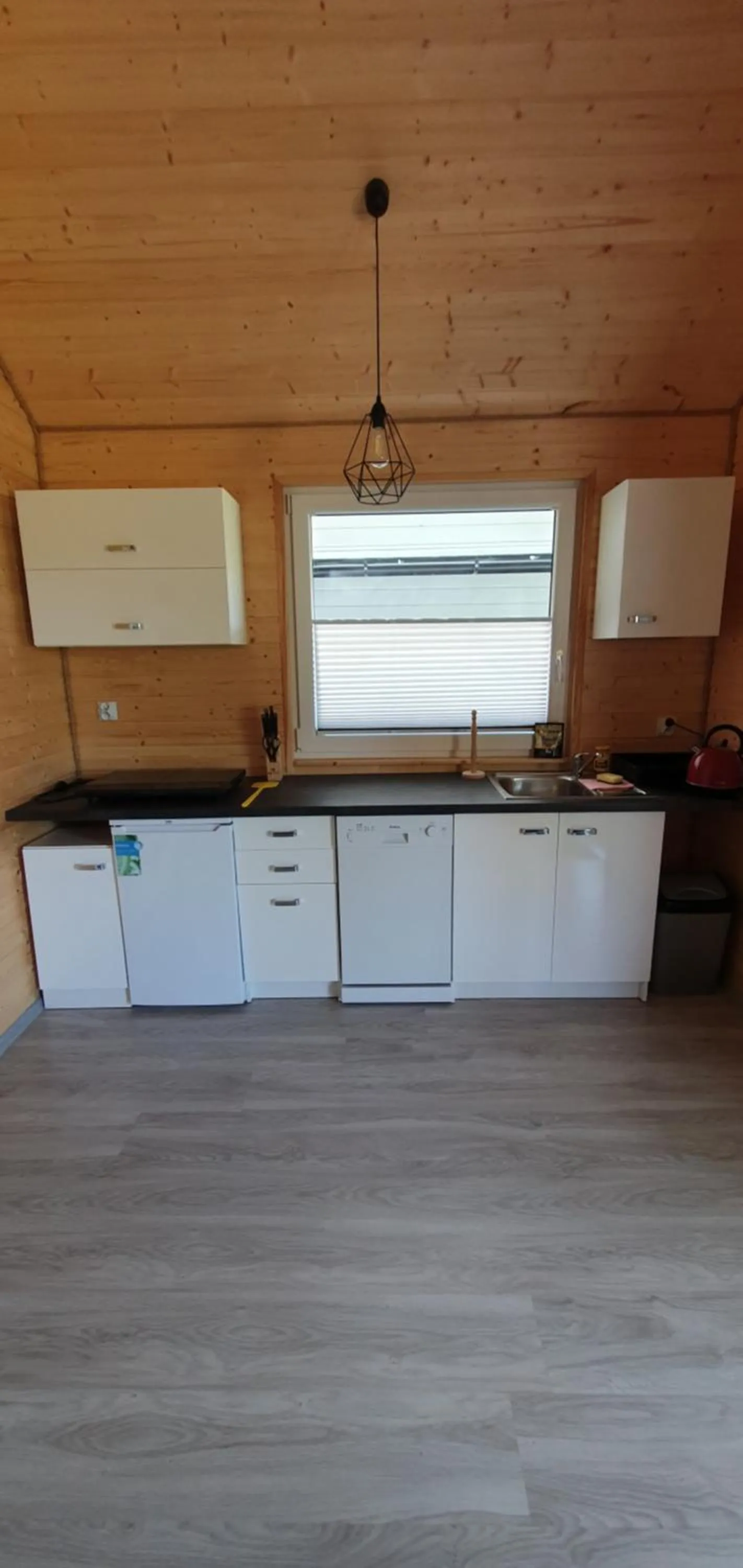 Kitchen or kitchenette in Domki Dafi