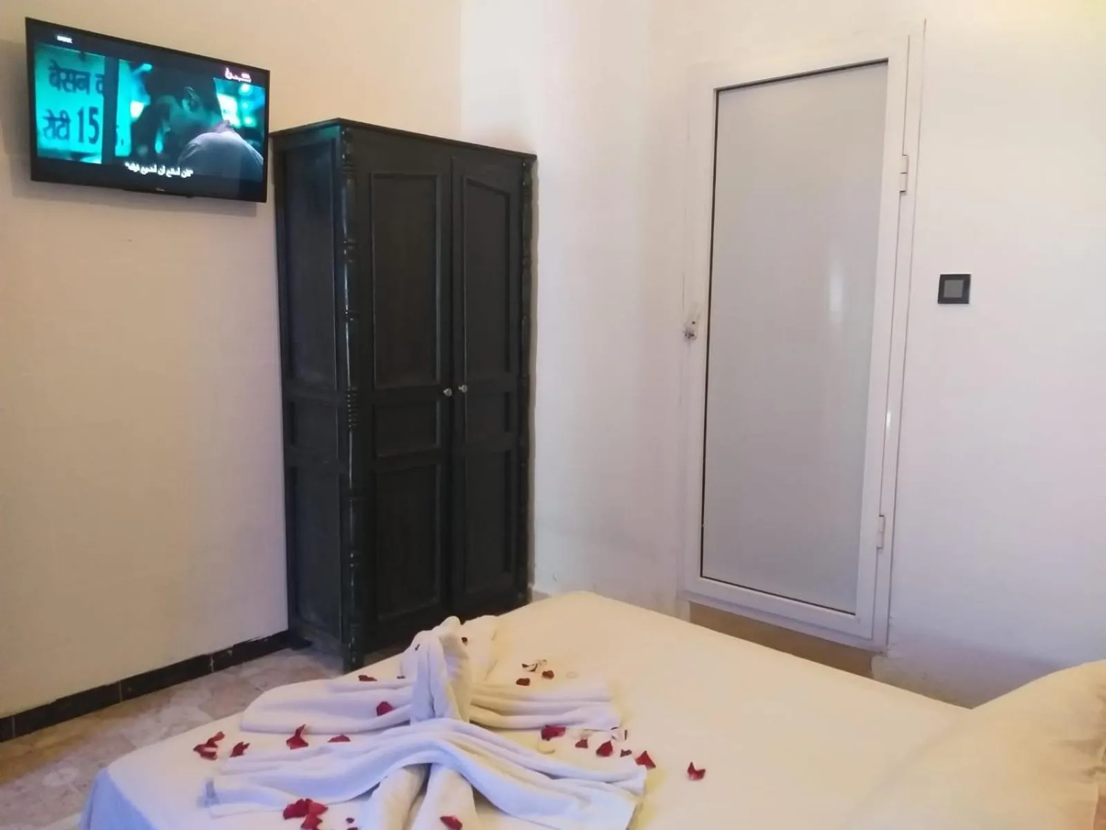 Bed in Hôtel Agnaou