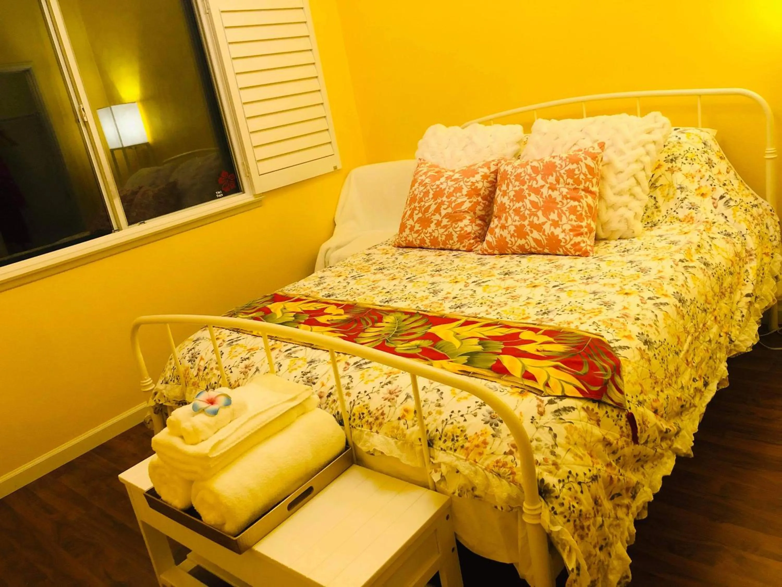 Bed in Balloons and Wine