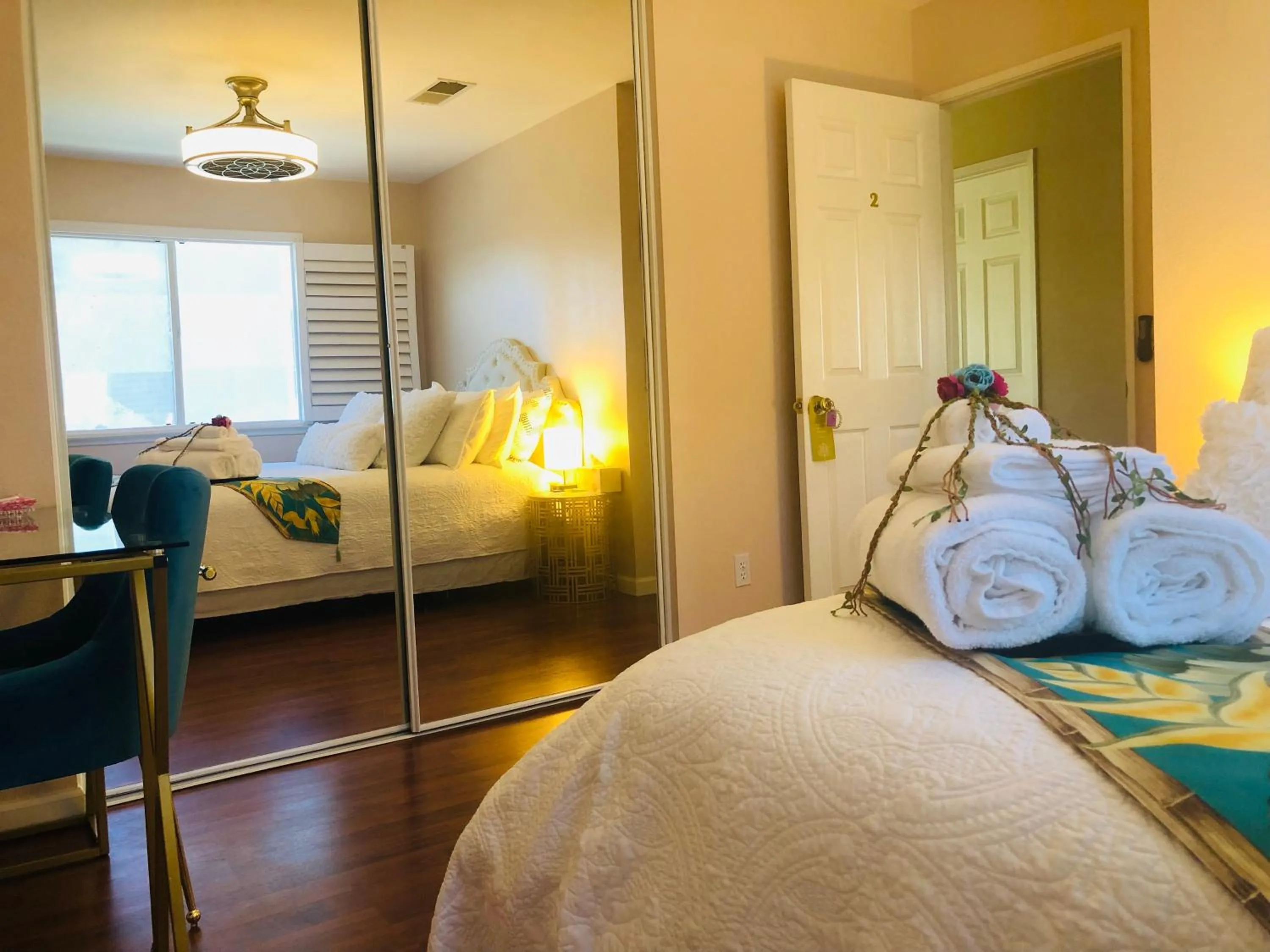 Bed in Balloons and Wine