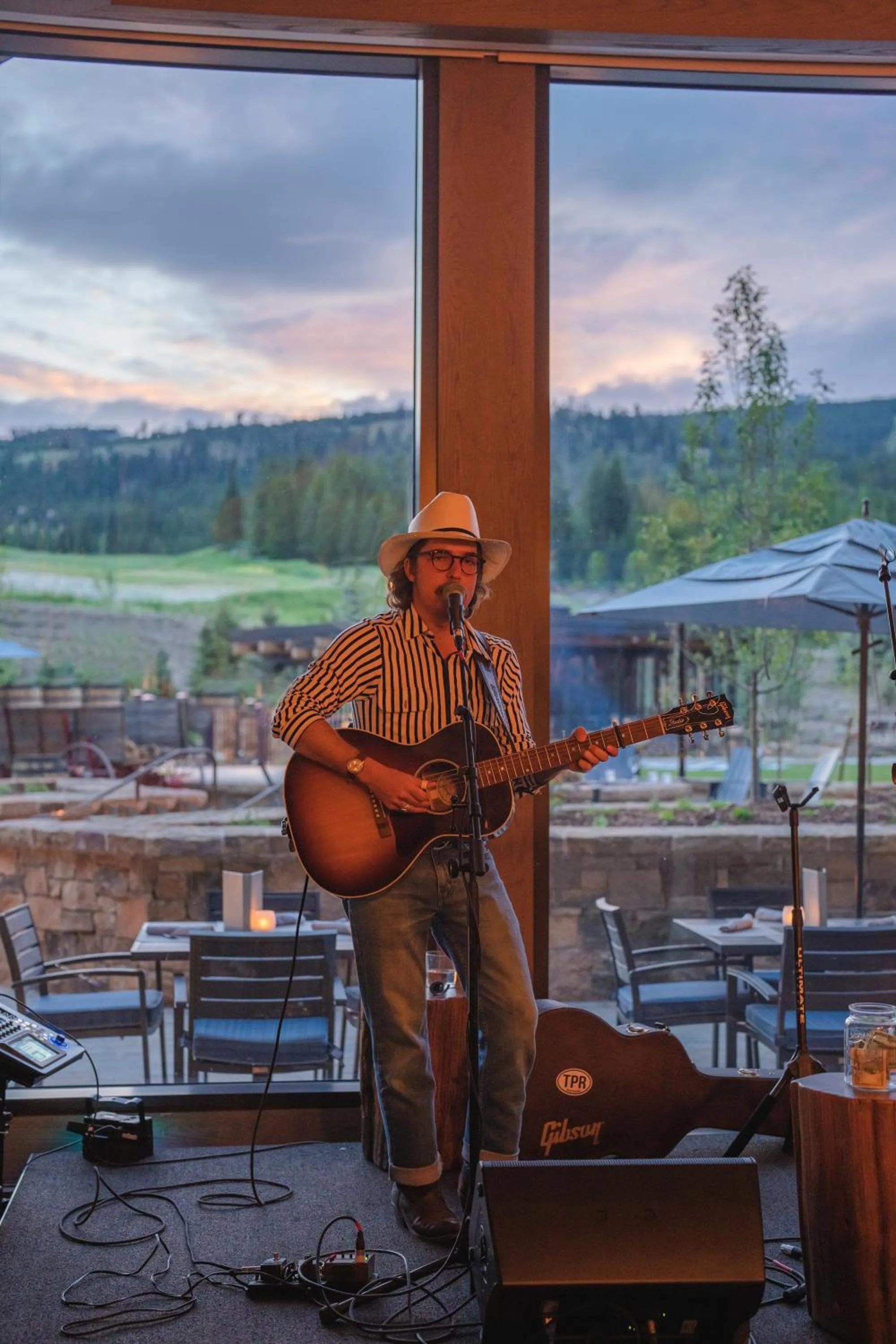 Evening entertainment in Montage Big Sky