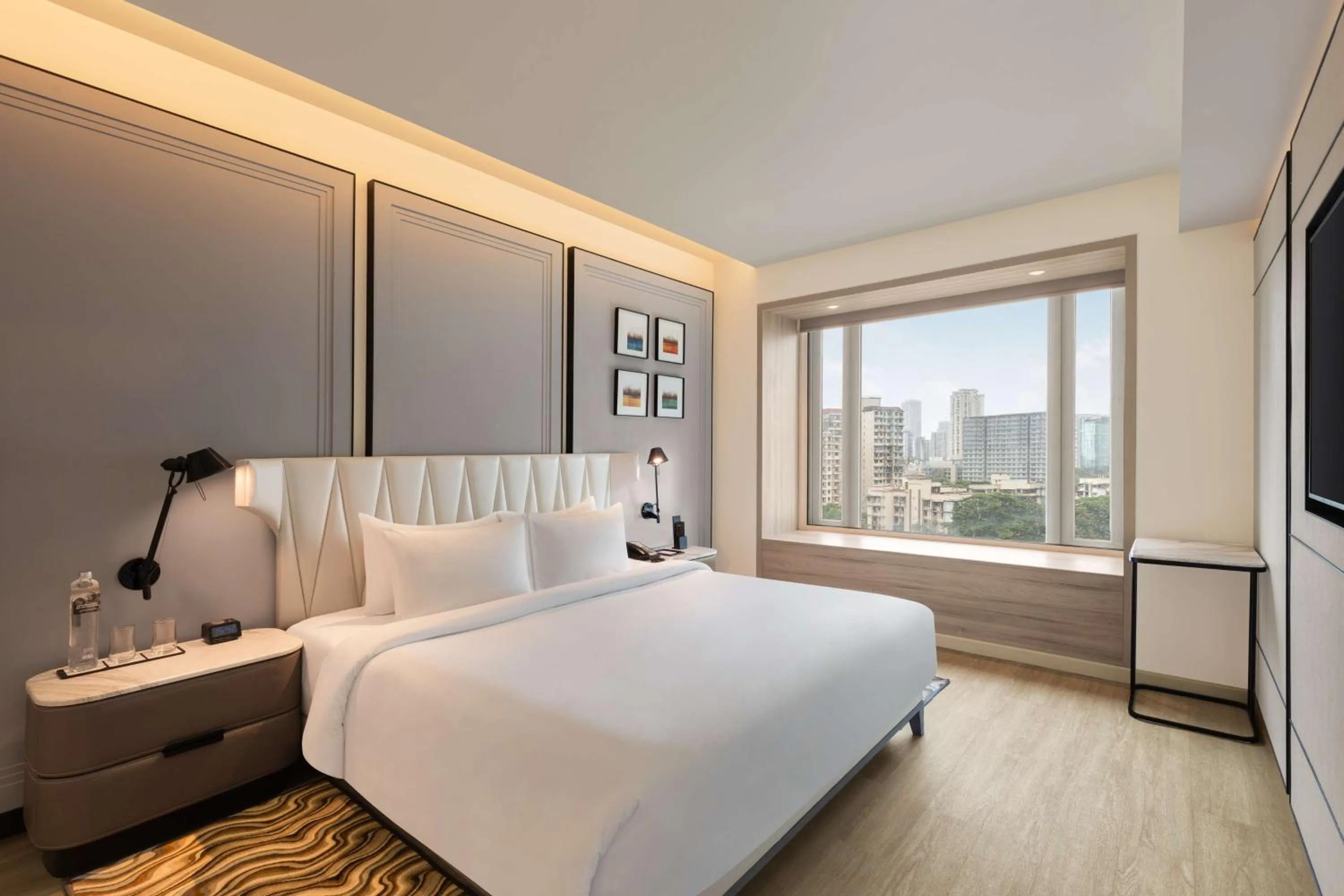 Bedroom, Bed in Radisson Mumbai Goregaon