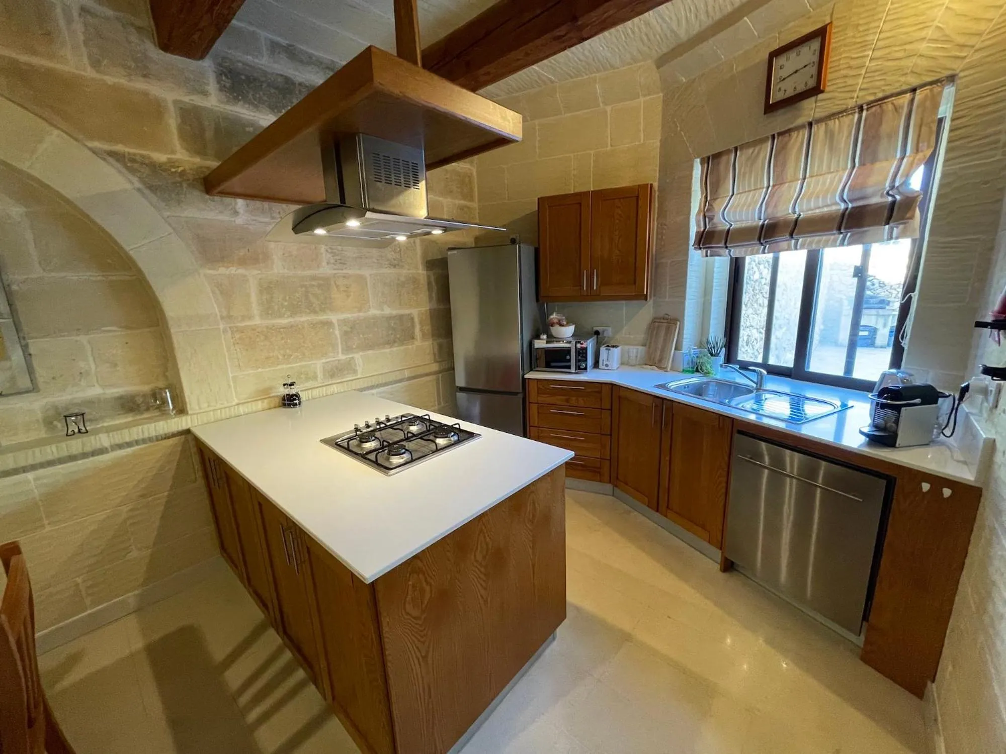 Kitchen or kitchenette in Gilju B&B