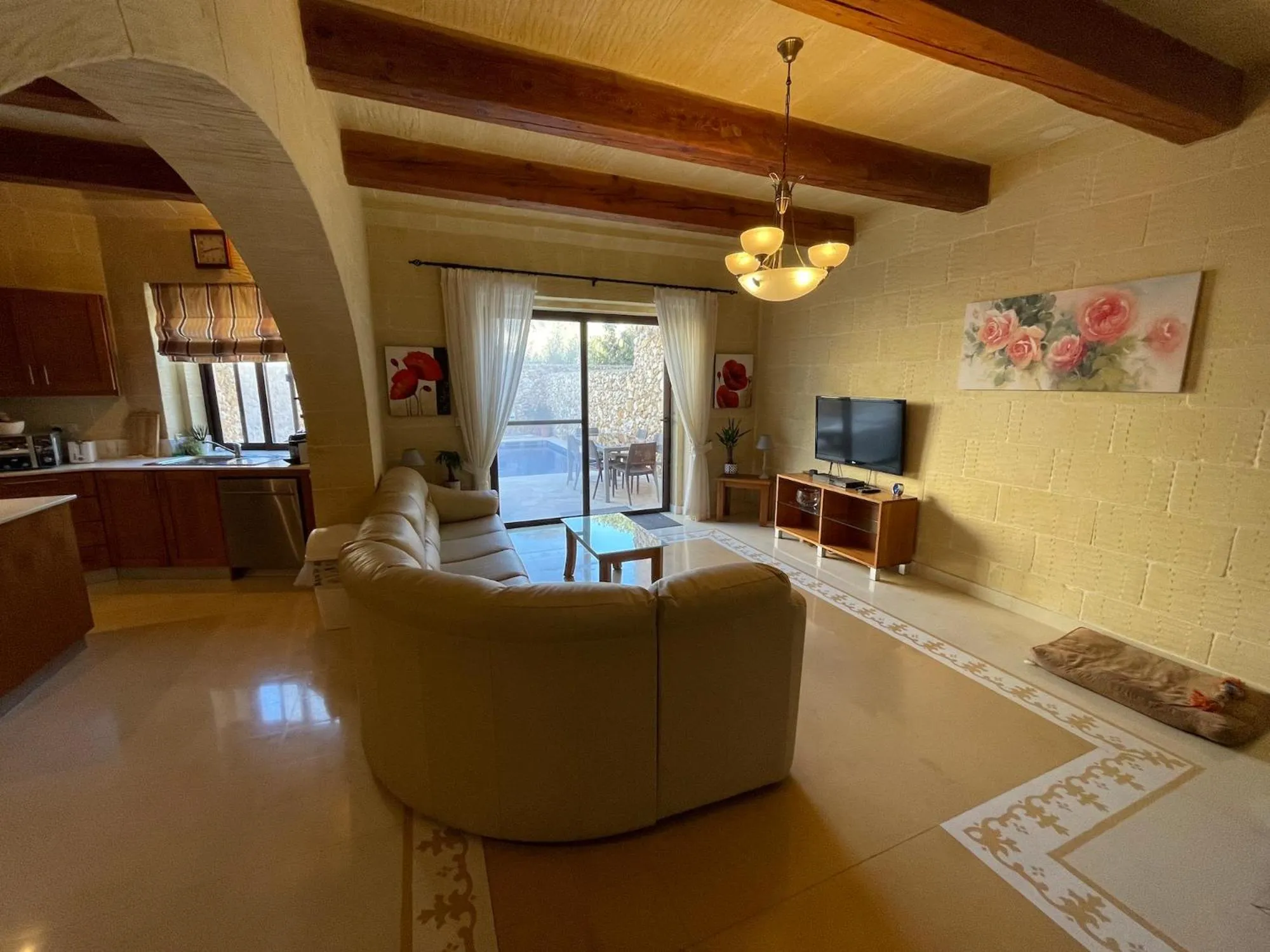 Living room in Gilju B&B