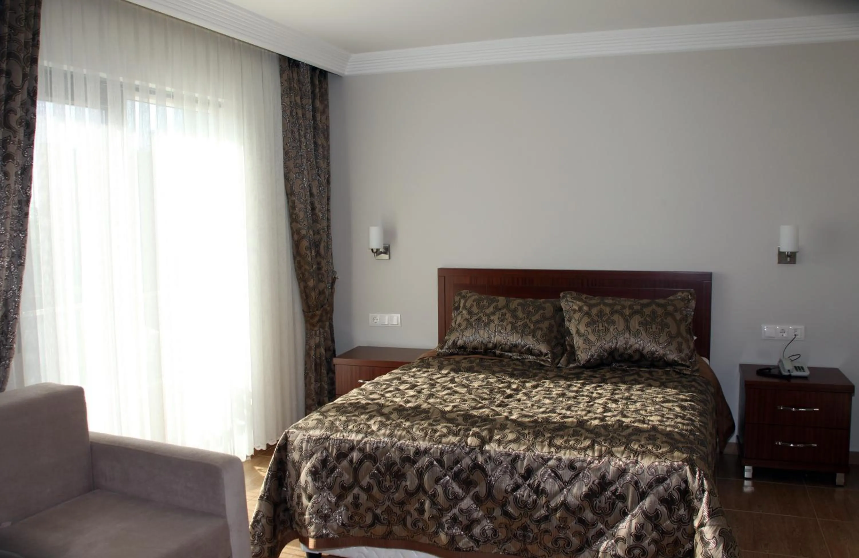 Bed in Keyf Konak Boutique Hotel