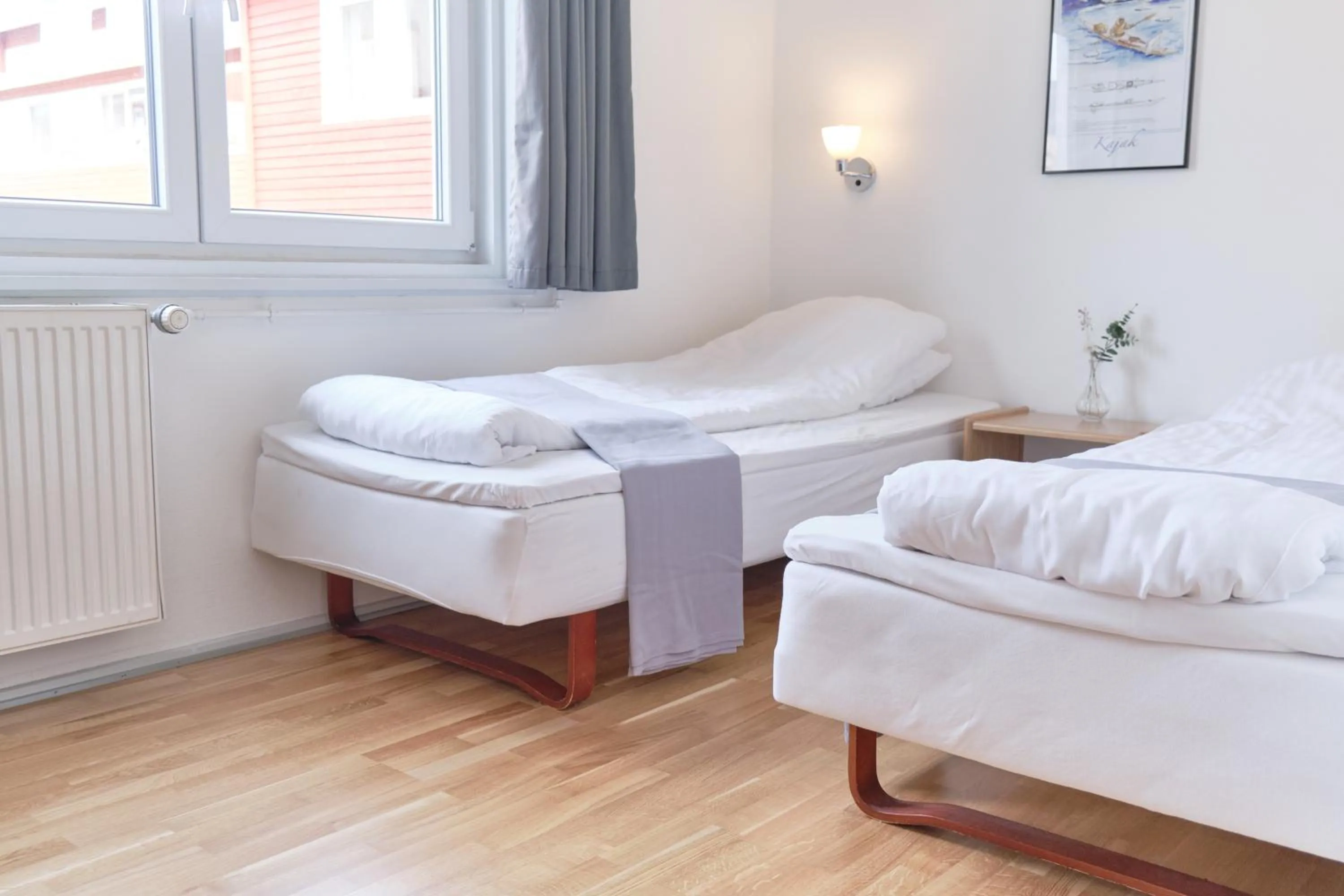 Bed in HOTEL SØMA Sisimiut