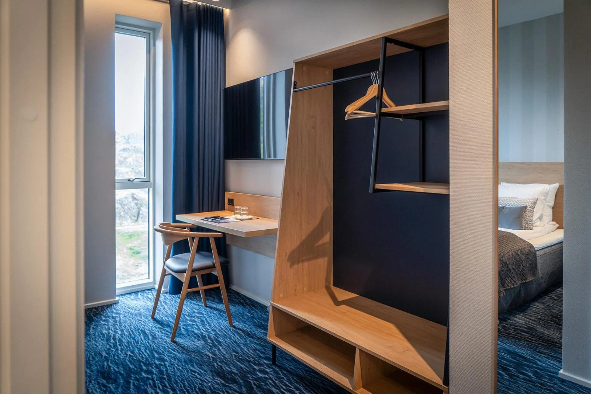 TV and multimedia, Bed in HOTEL SØMA Sisimiut