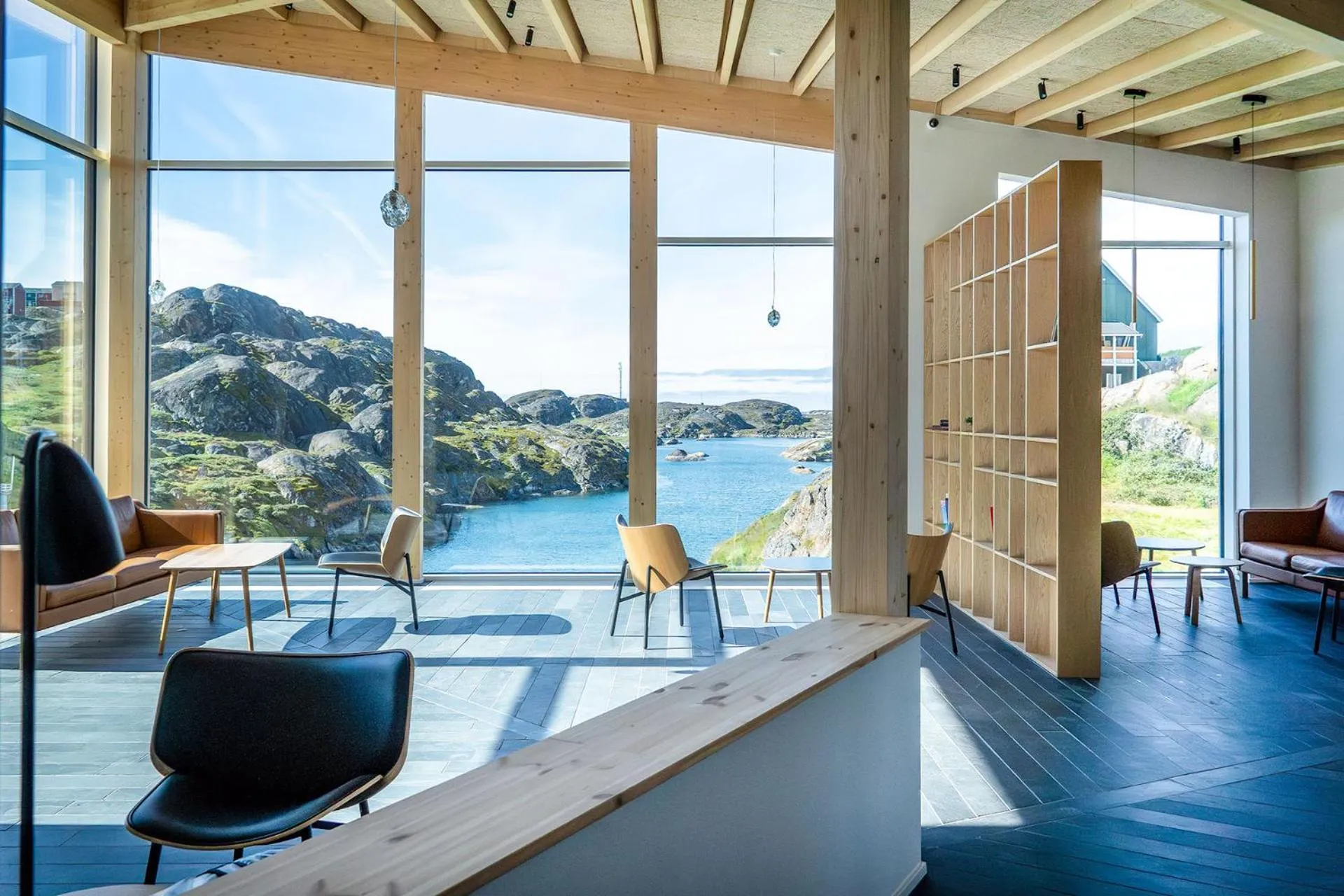 View (from property/room) in HOTEL SØMA Sisimiut