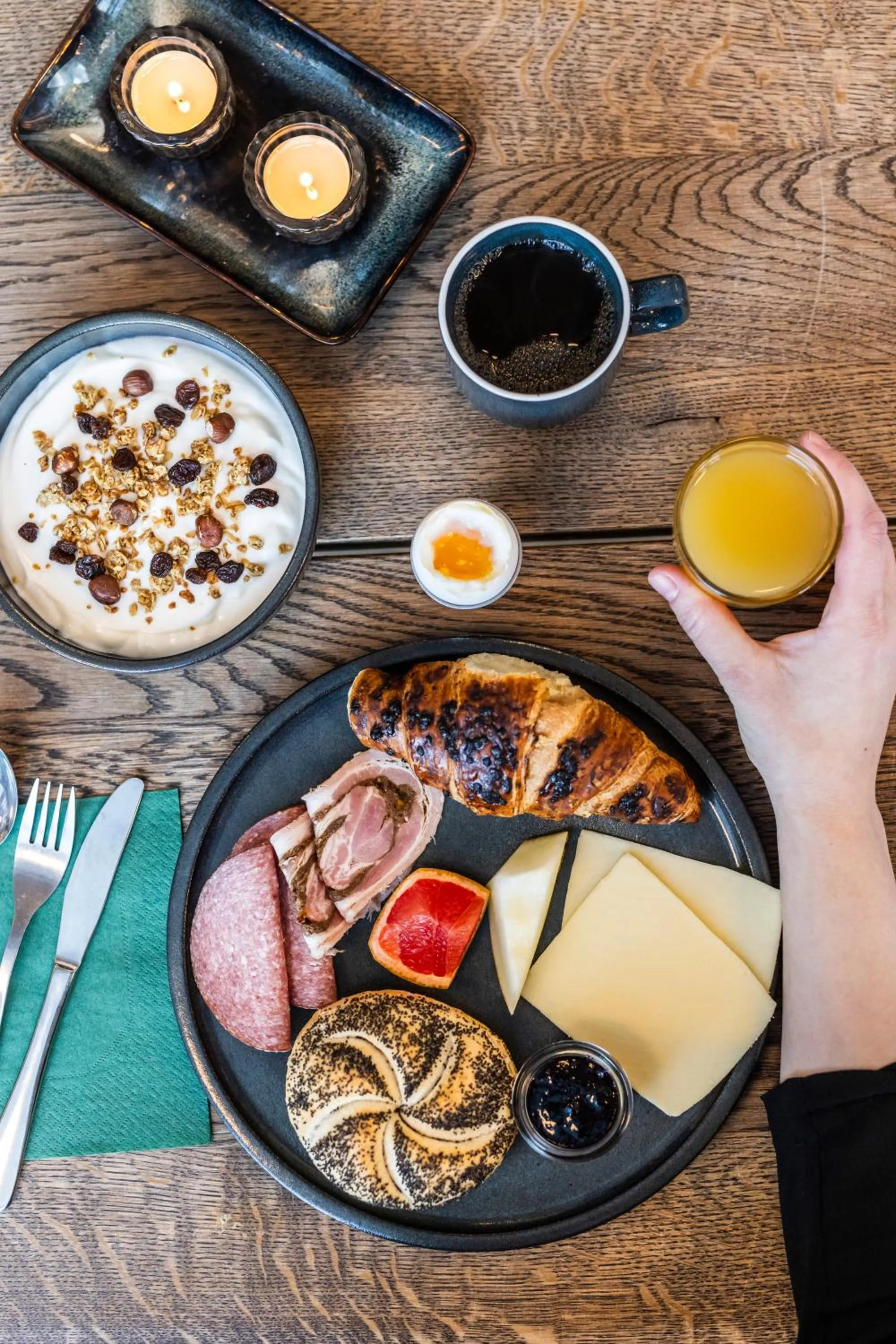 Breakfast in HOTEL SØMA Sisimiut