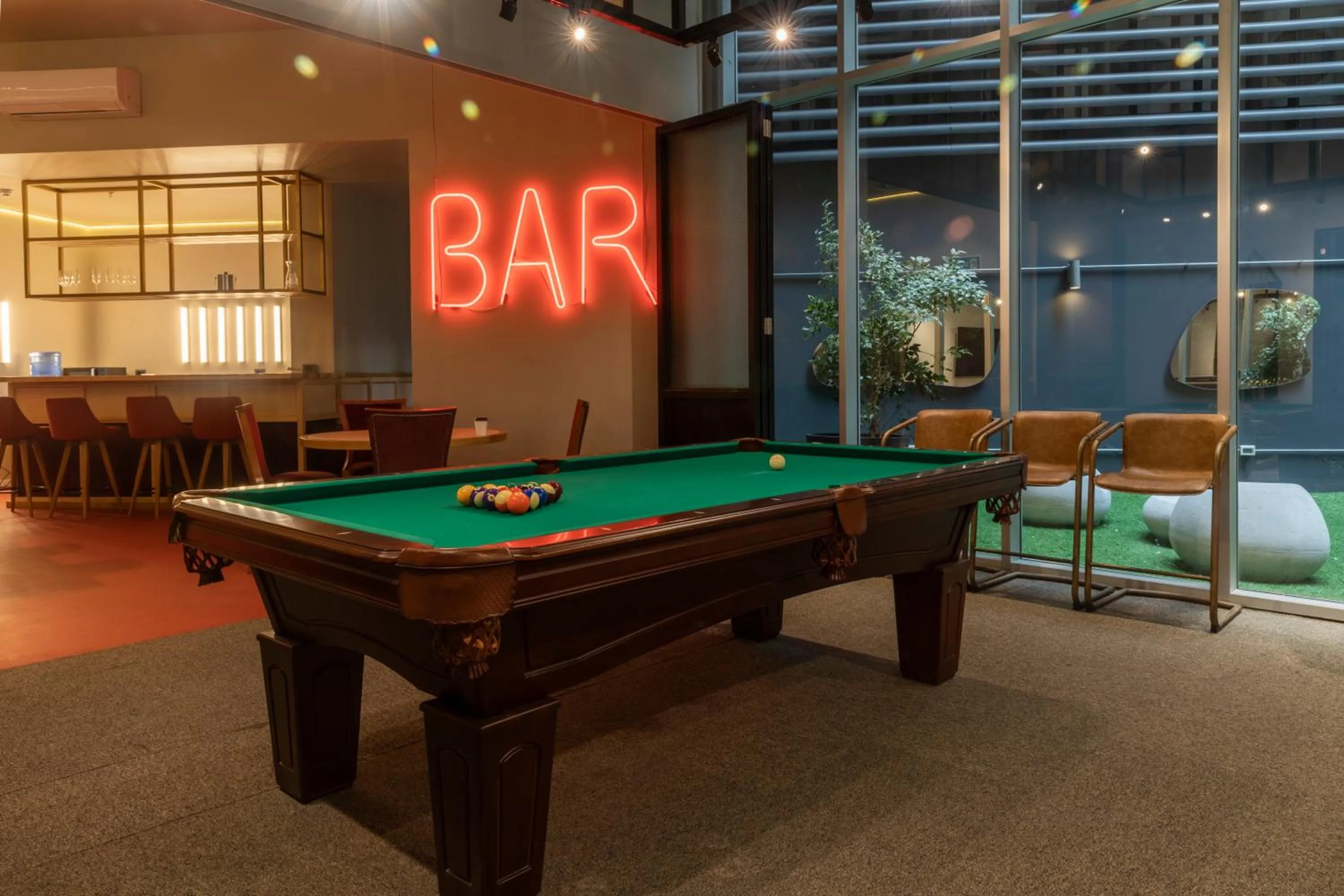 Game Room in Opta Coliving Punta Carretas