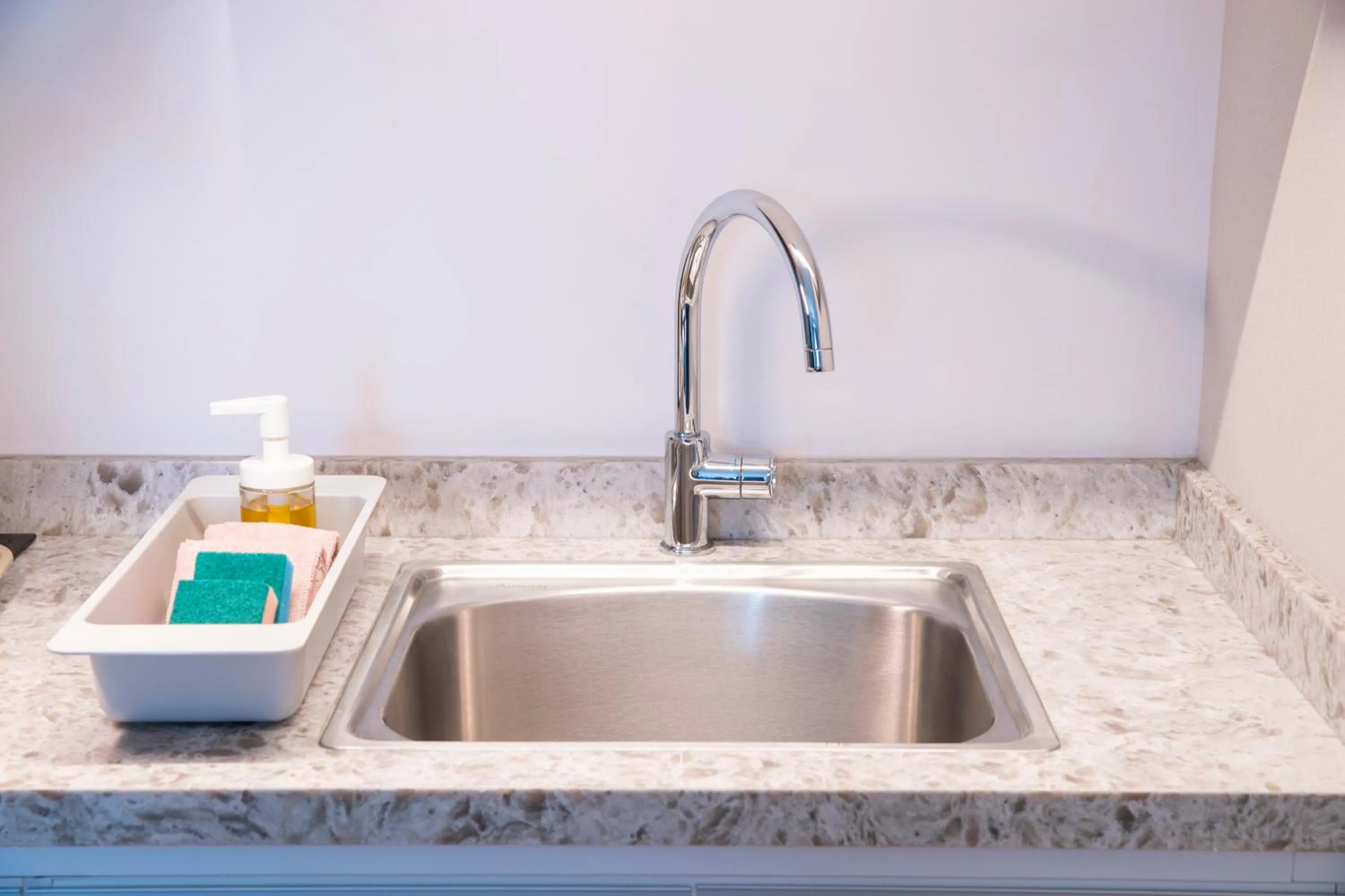 Kitchen or kitchenette in Beata Garden Serviced Apartment