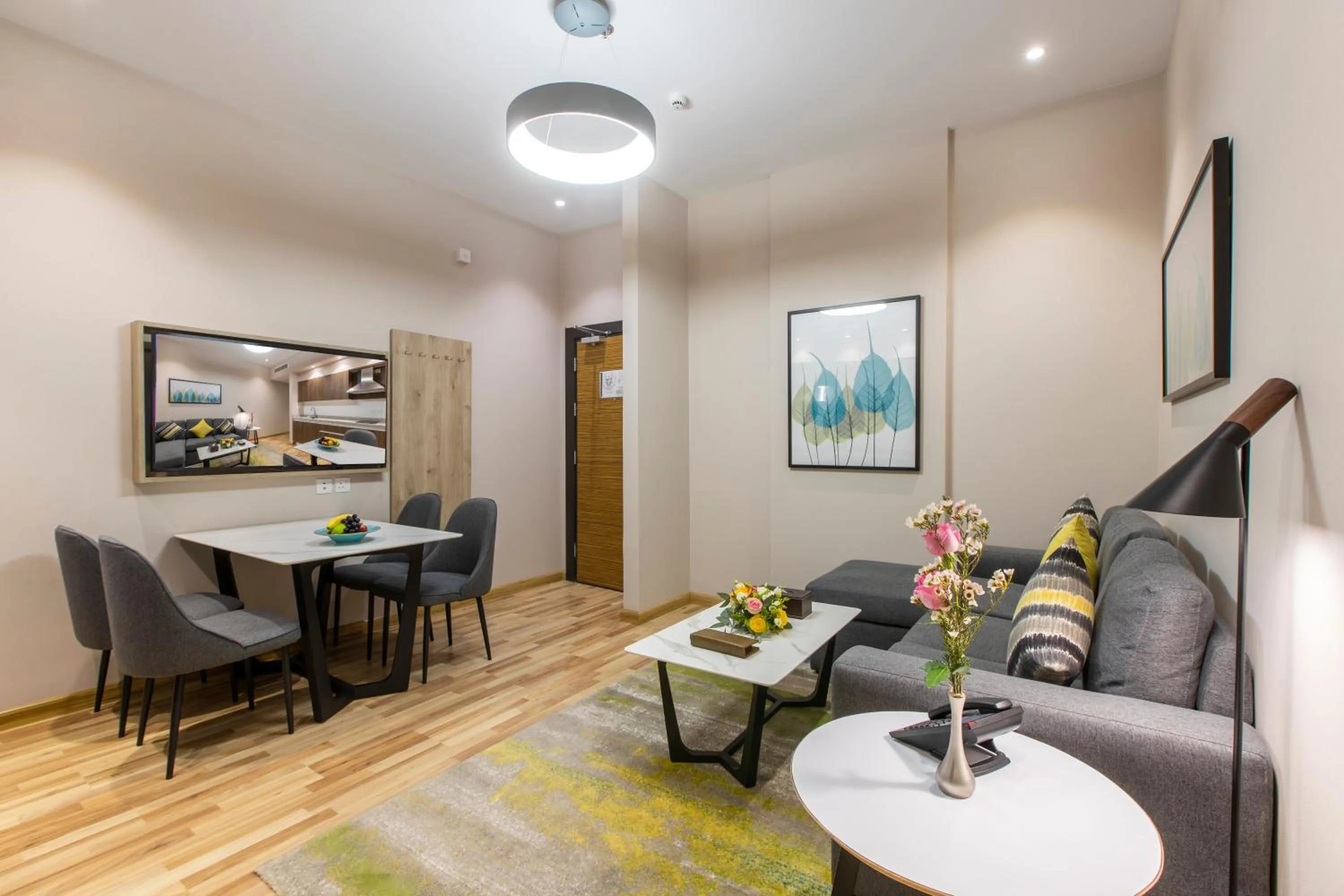 Living room in Beata Garden Serviced Apartment