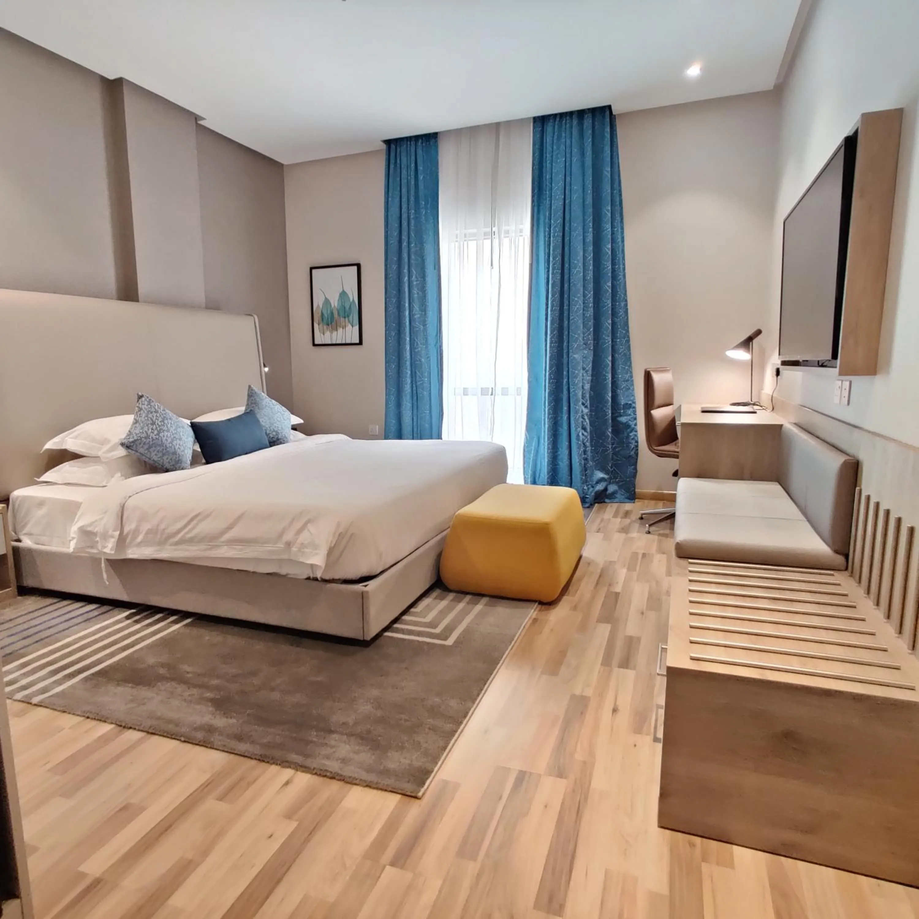 Bedroom, Bed in Beata Garden Serviced Apartment