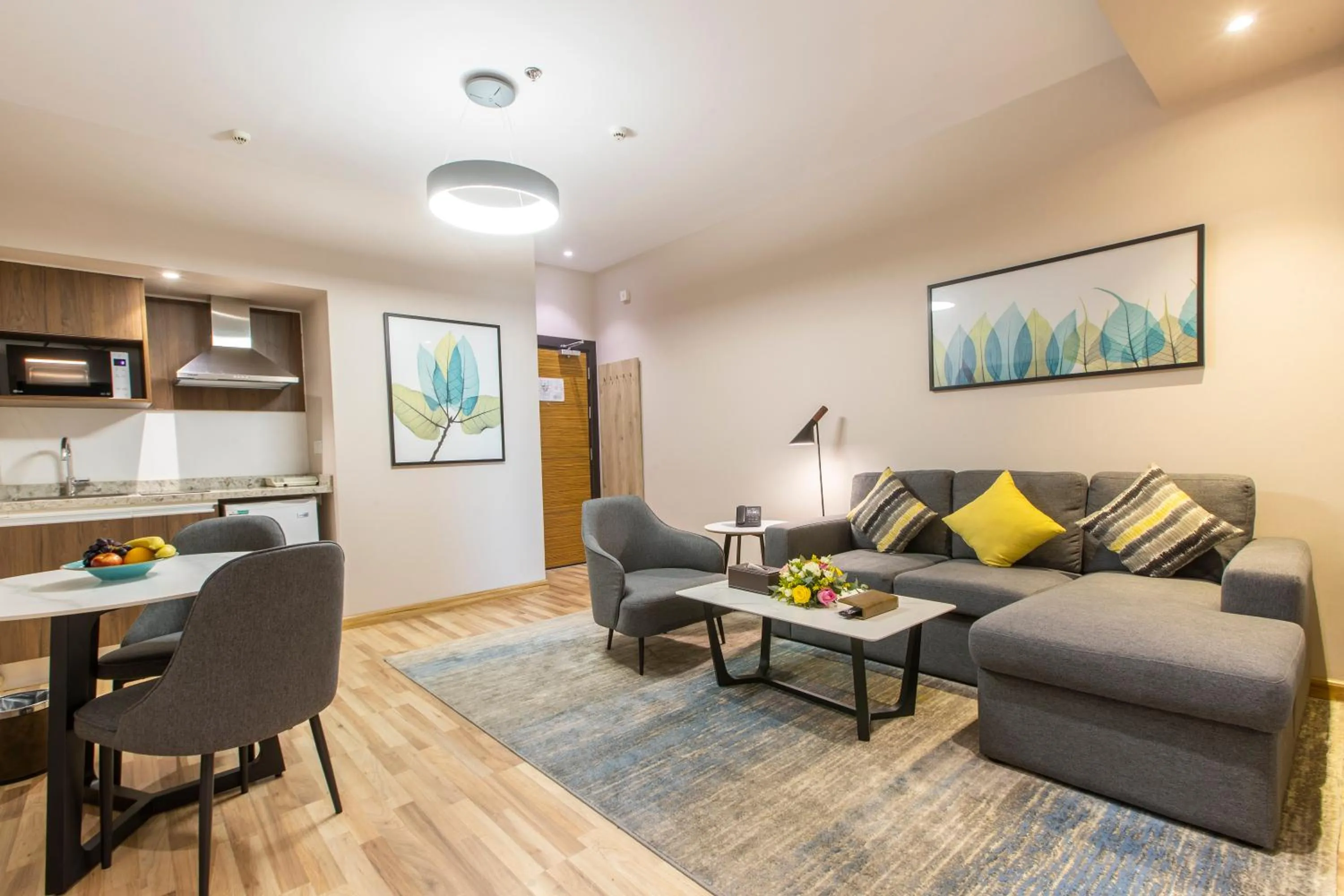 Living room in Beata Garden Serviced Apartment