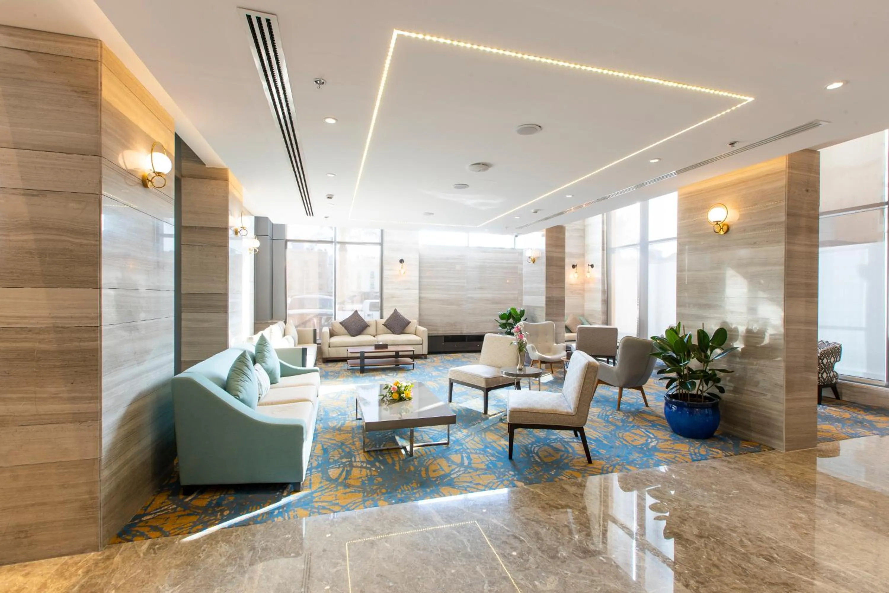 Lobby or reception in Beata Garden Serviced Apartment