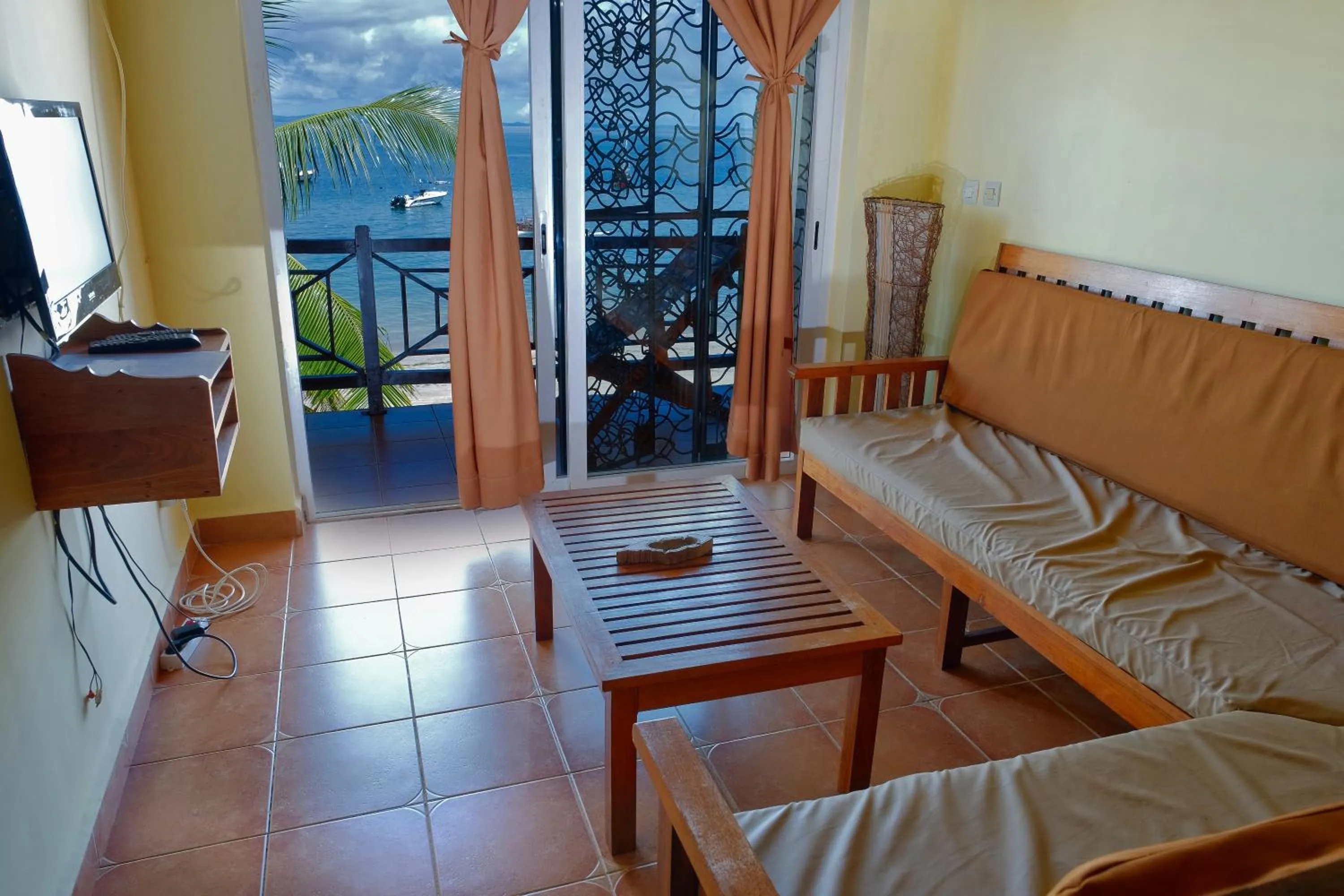 Balcony/Terrace in Hotel-Residence Au Sable Blanc