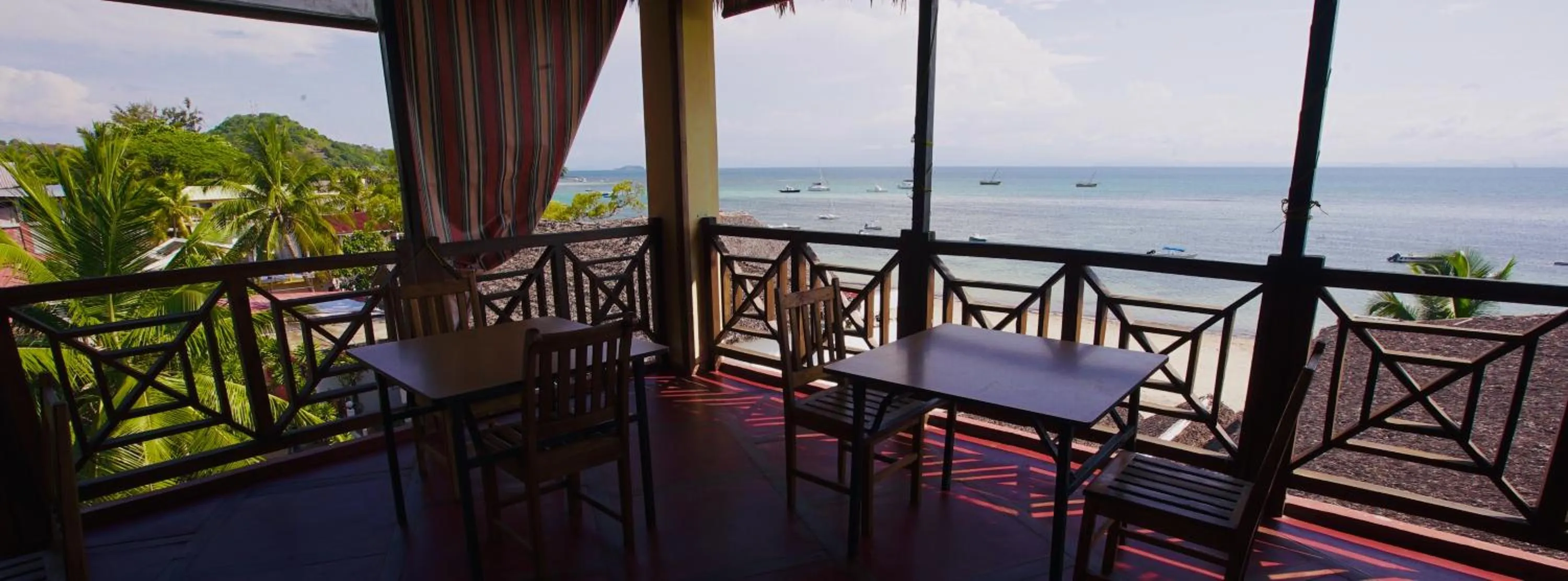 Balcony/Terrace in Hotel-Residence Au Sable Blanc
