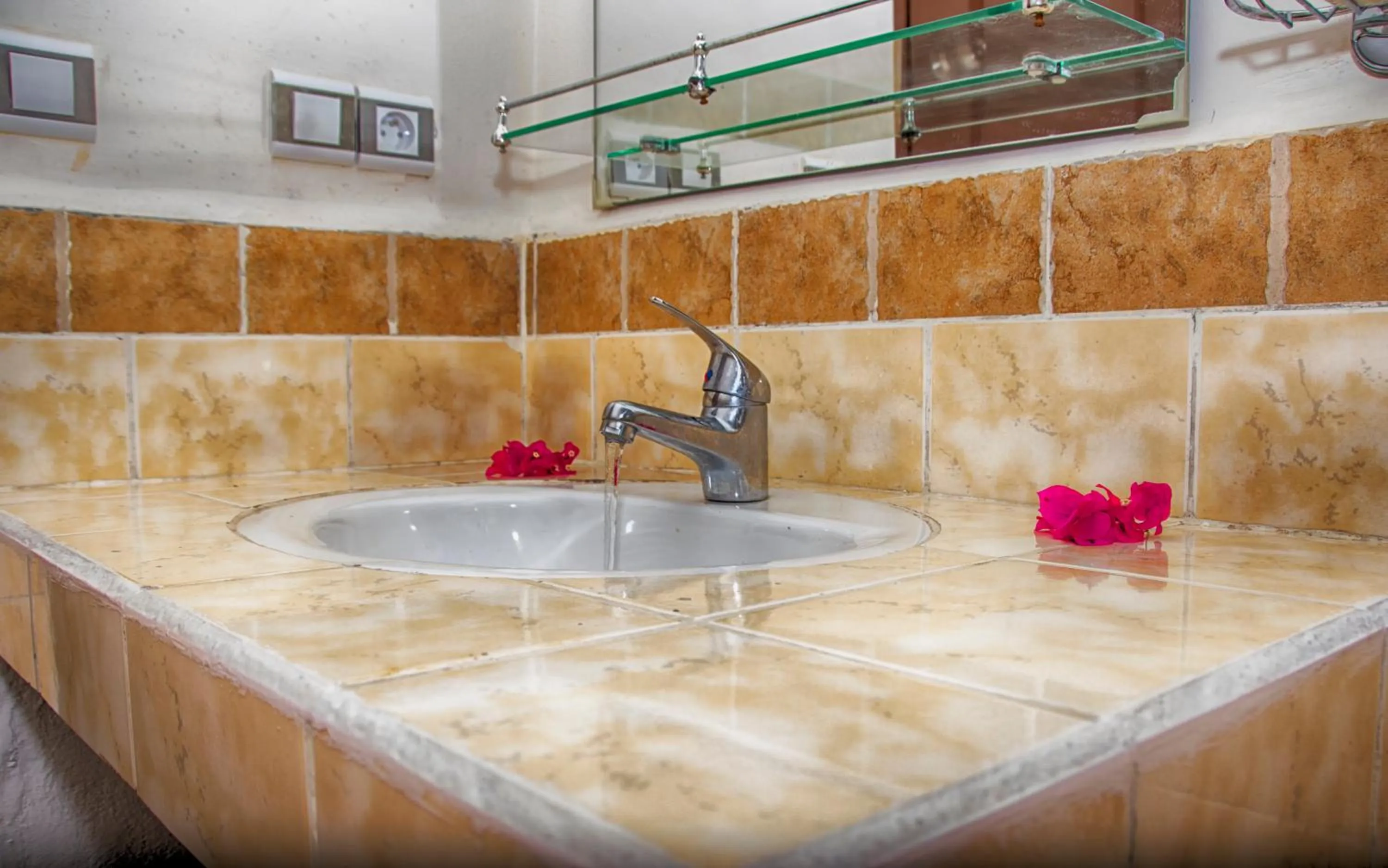 Bathroom in Hotel-Residence Au Sable Blanc