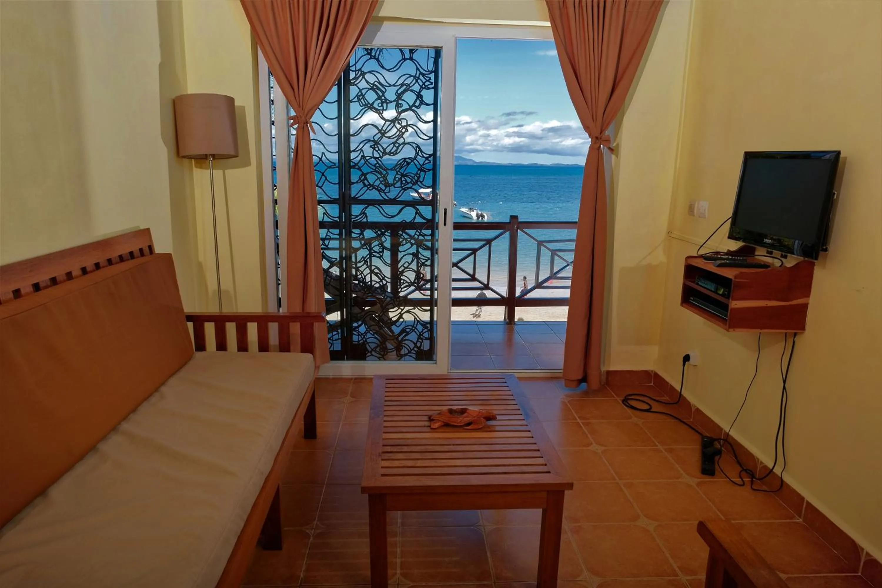 Balcony/Terrace in Hotel-Residence Au Sable Blanc