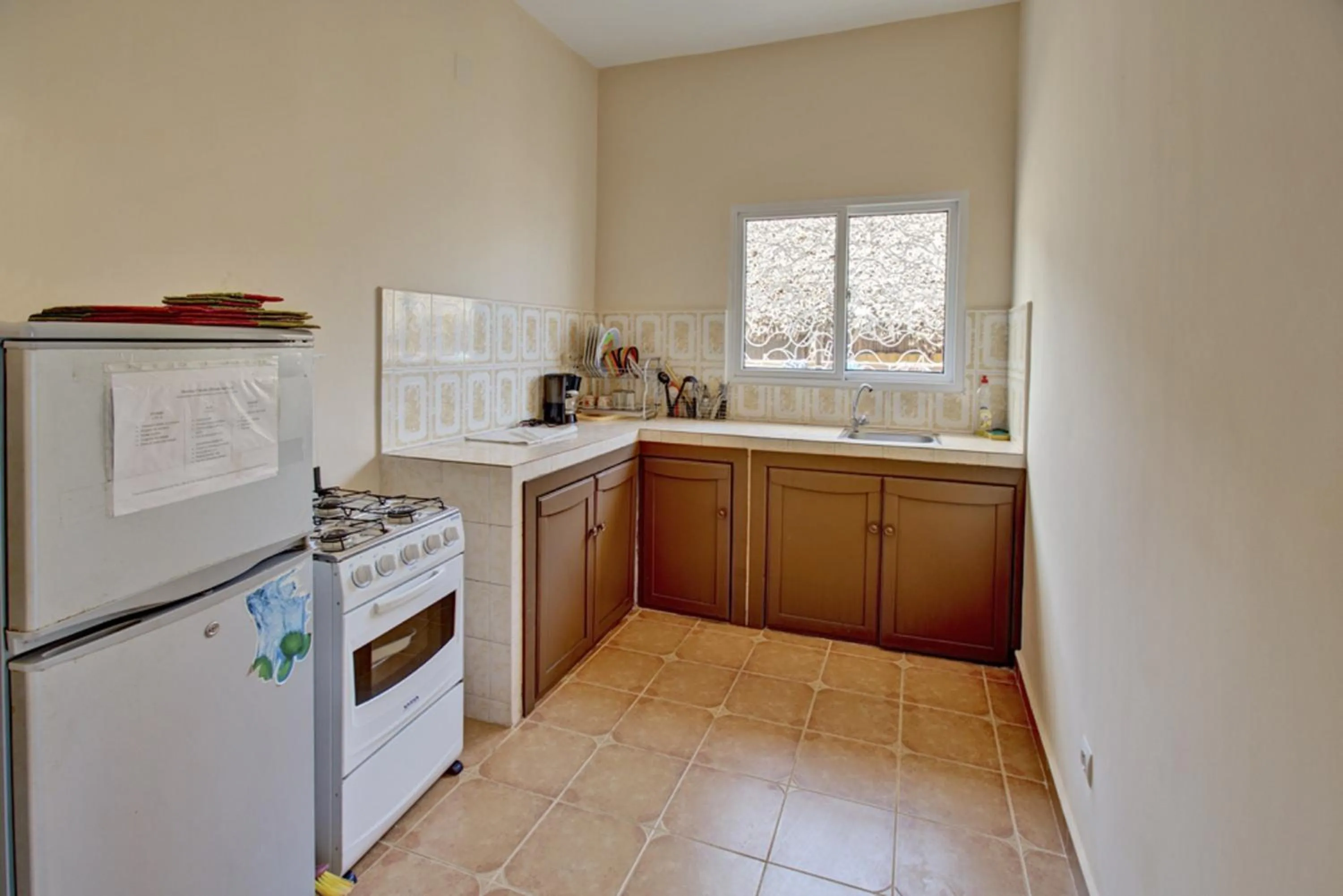 Kitchen or kitchenette in Hotel-Residence Au Sable Blanc