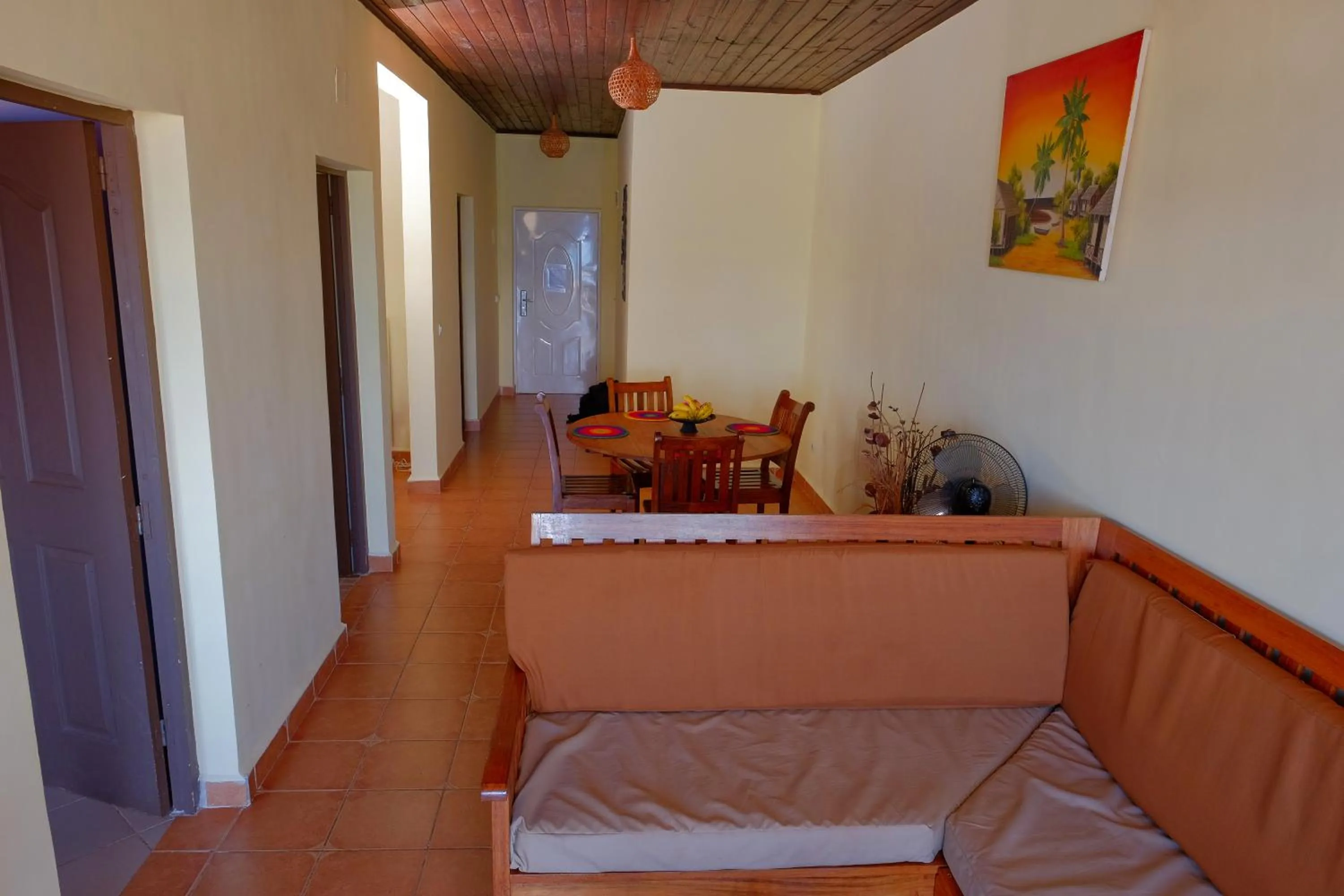 Living room in Hotel-Residence Au Sable Blanc