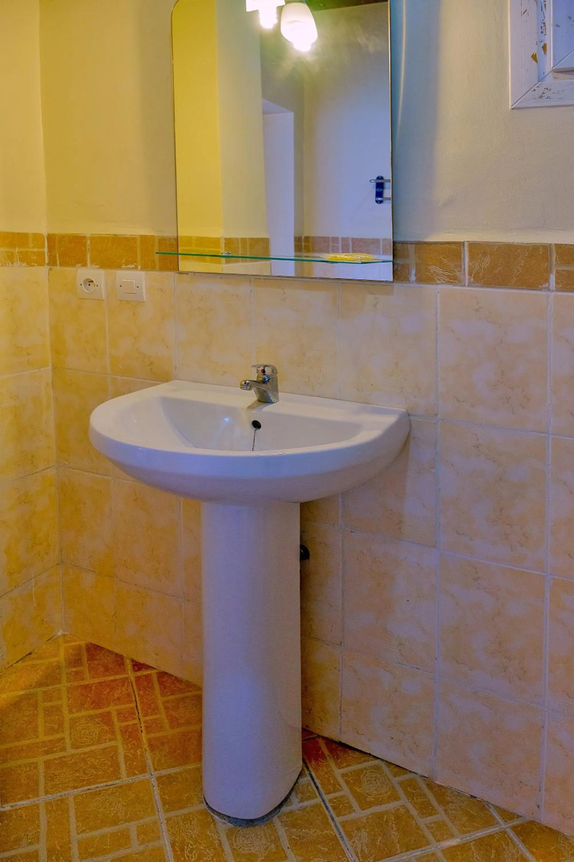 Bathroom in Hotel-Residence Au Sable Blanc