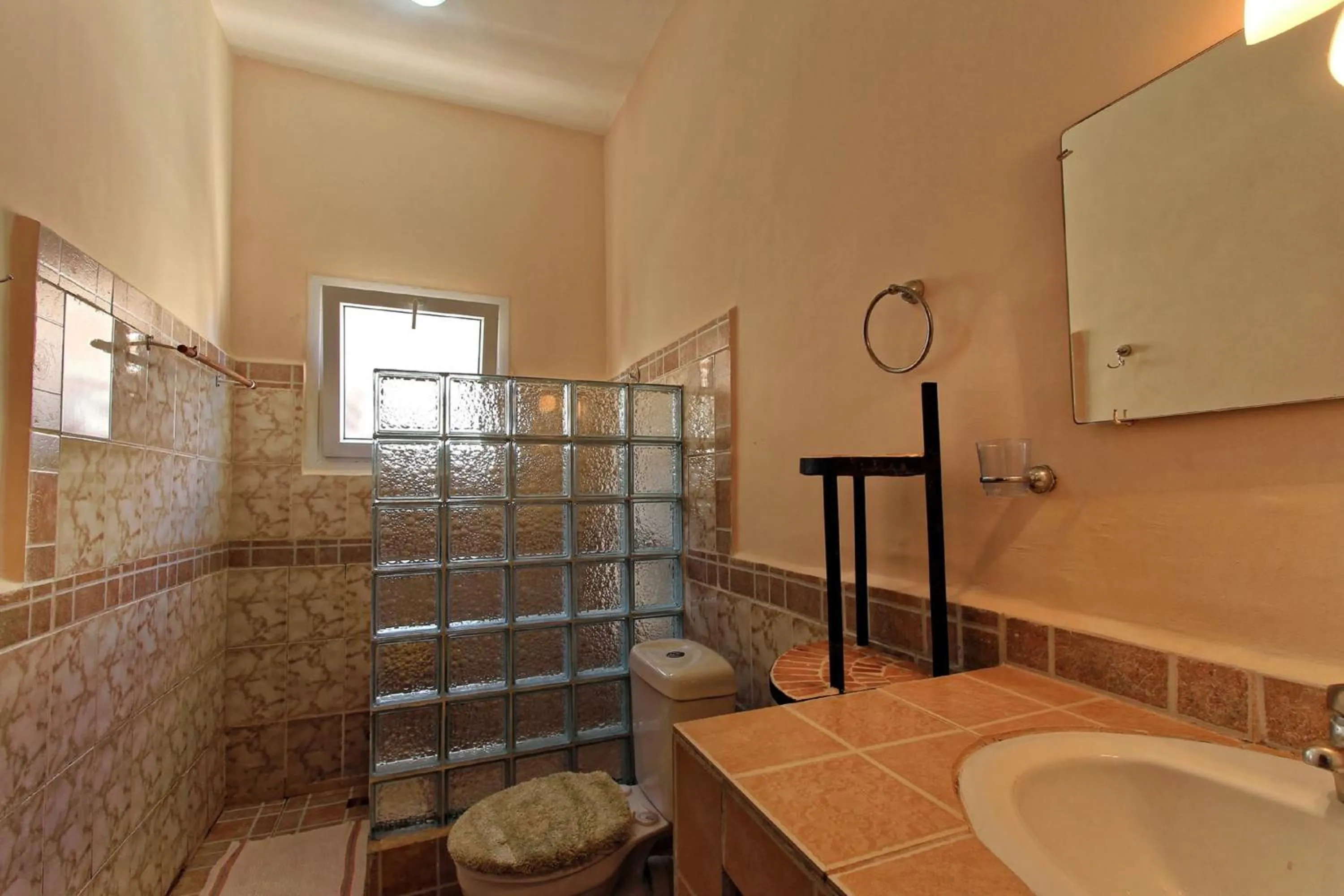 Bathroom in Hotel-Residence Au Sable Blanc