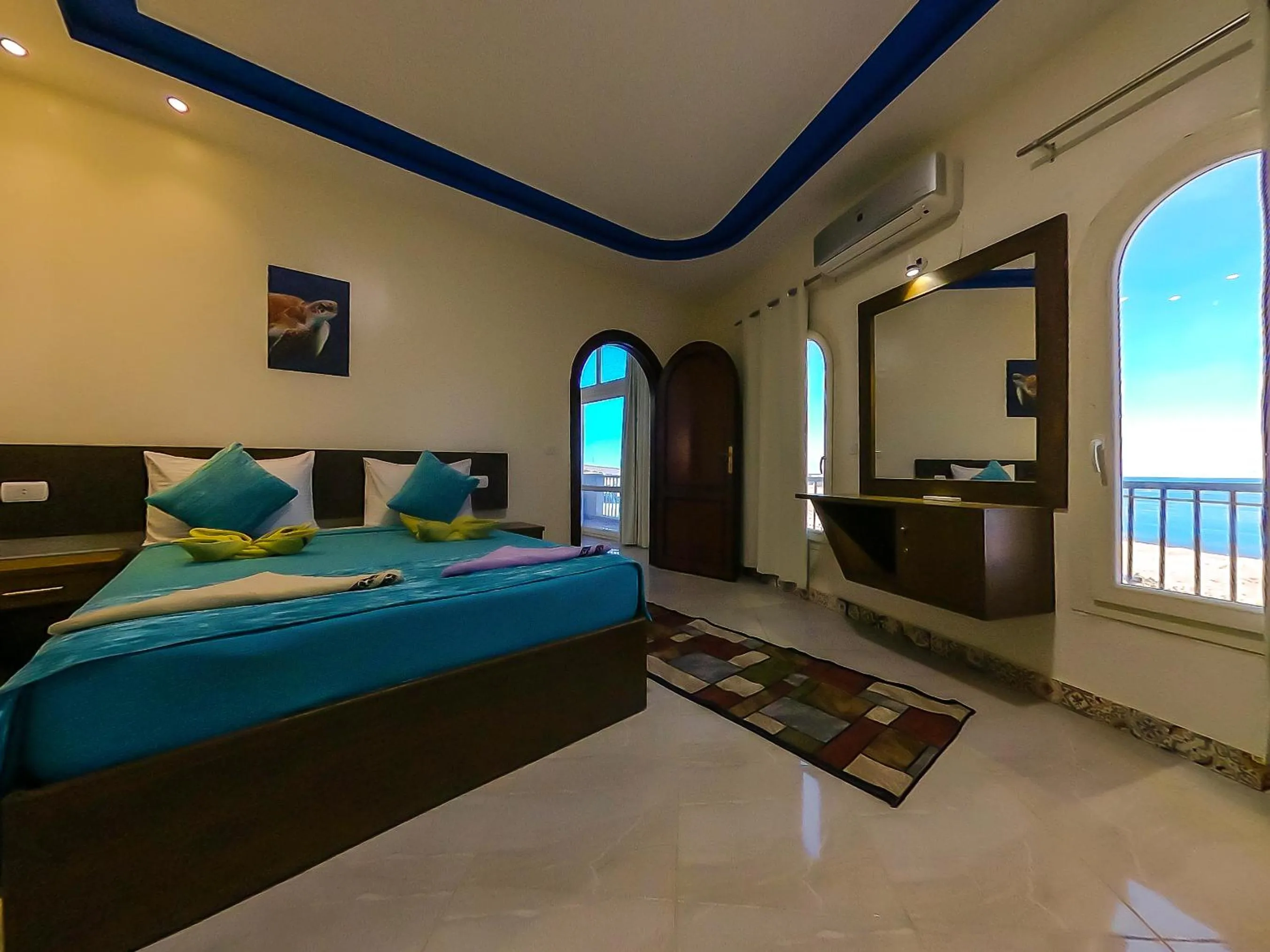 Bed in Seaview Panorama Boatel